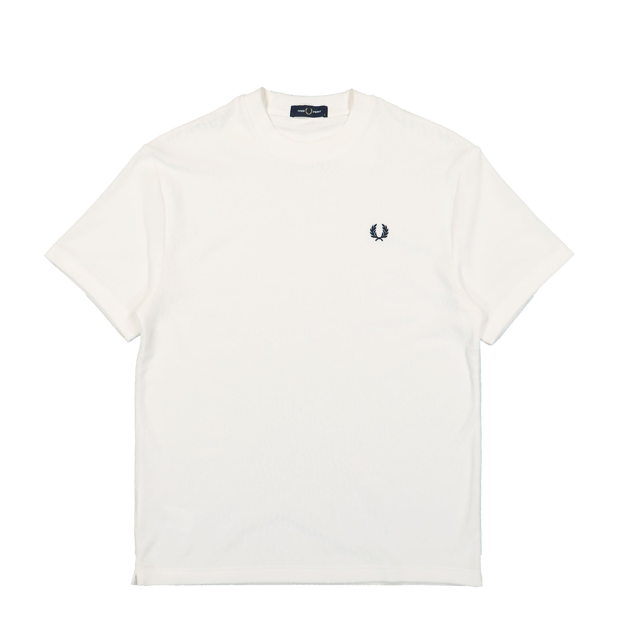 Fred Perry® Relaxed Towelling T-Shirt white - ImGlYHfq