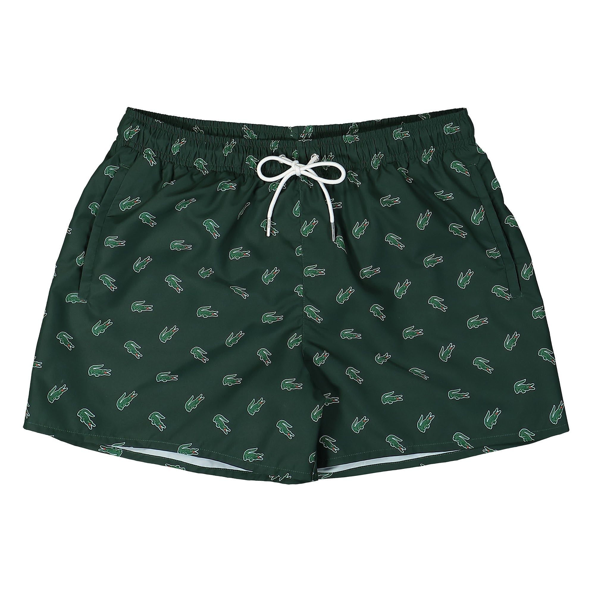 Lacoste® Crocodile Print Swim Trunks green - GnX0Vad2