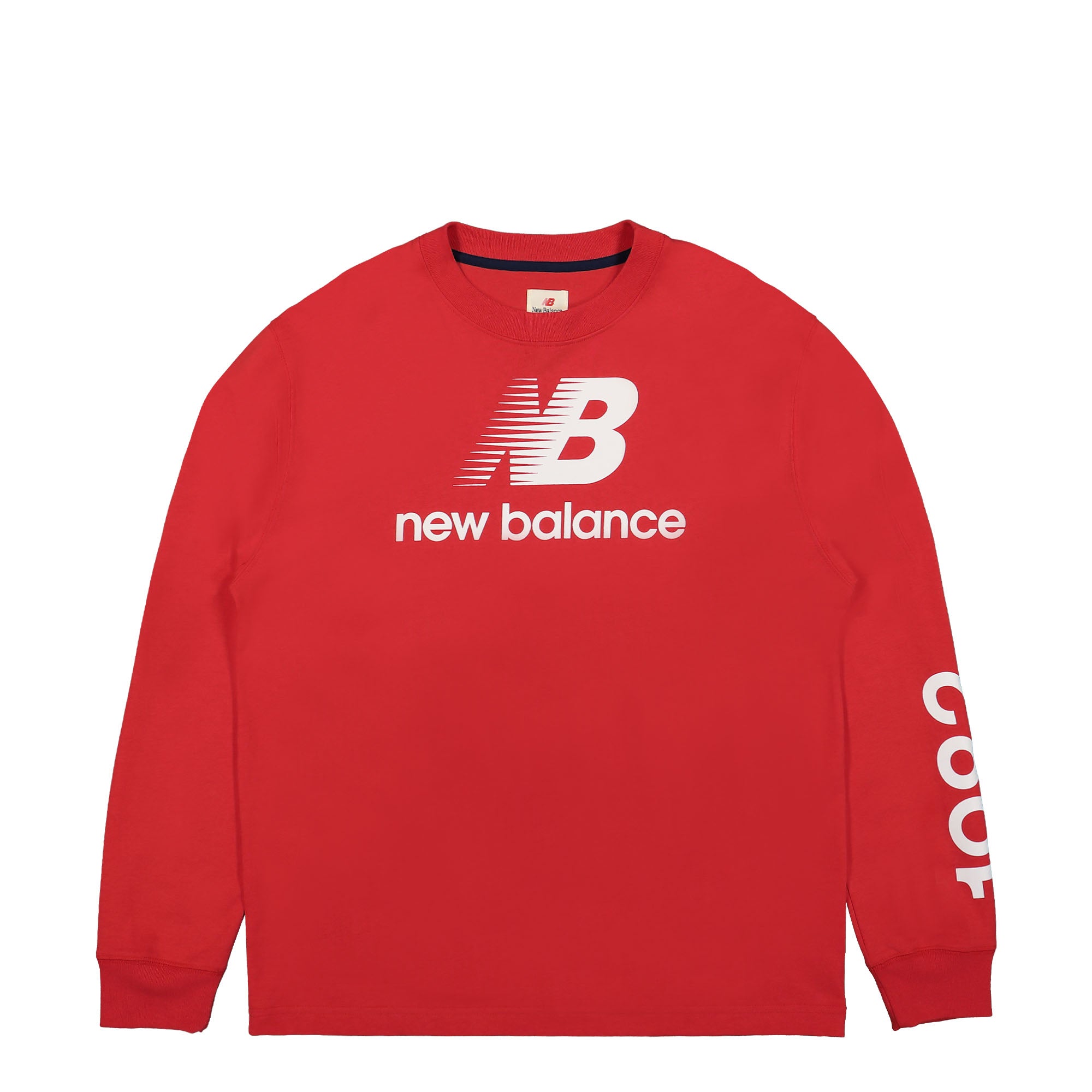 New Balance® Made In USA Heritage LS Tee red - 3L0Qk7x2