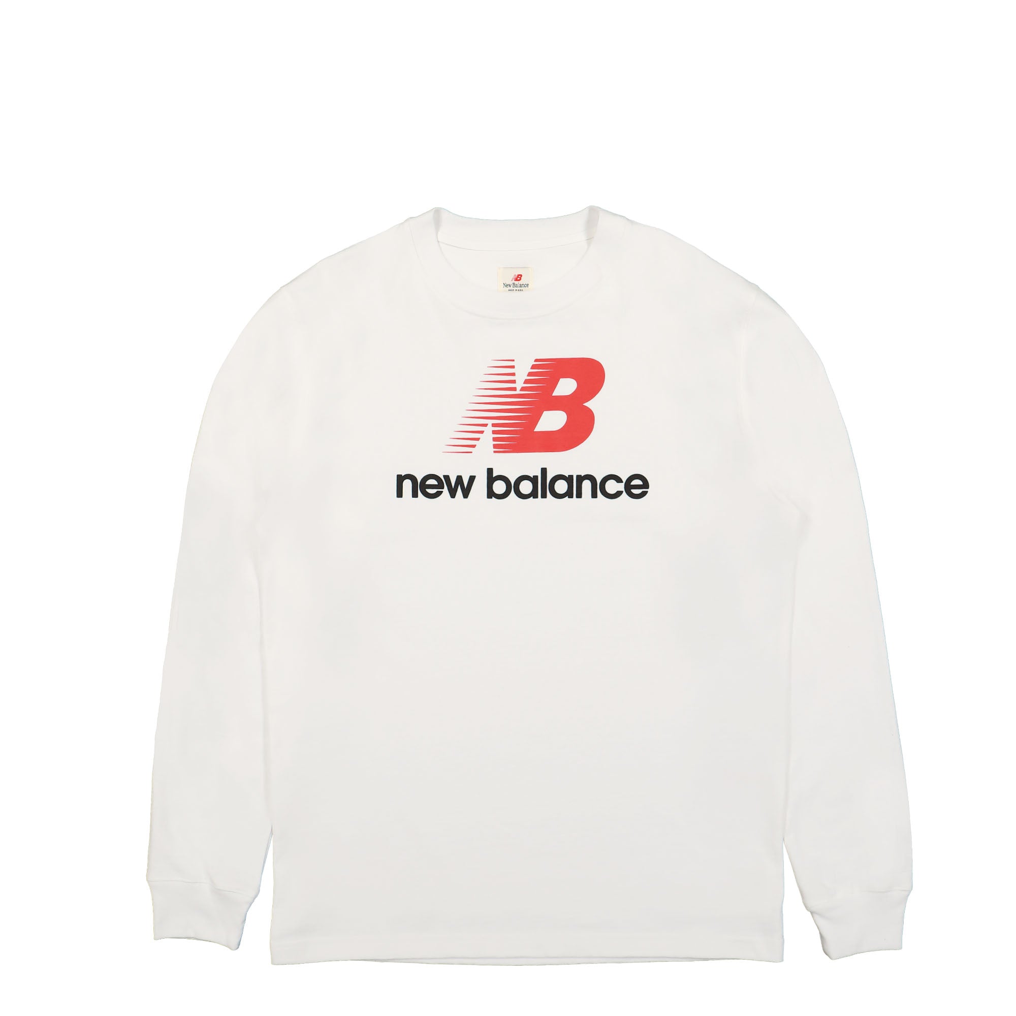 New Balance® Made In USA Heritage LS Tee white - p9Eg1e5y