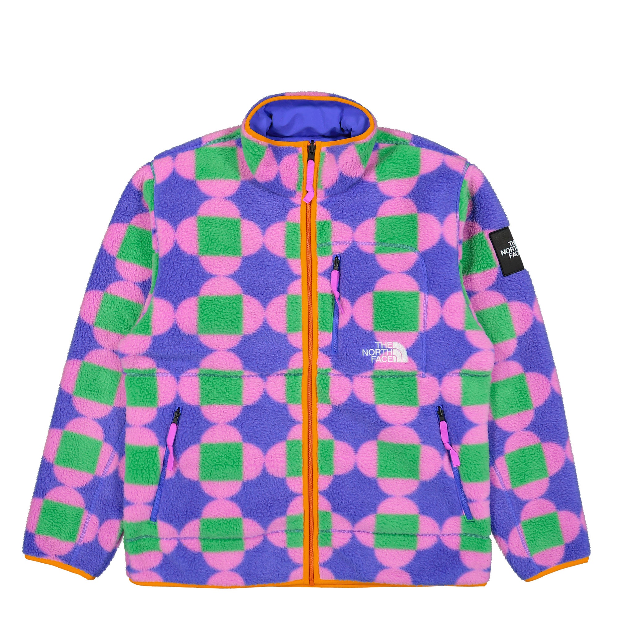 The North Face® Reversible Fleece Jacket blue / multicolored - AuTkuaAS