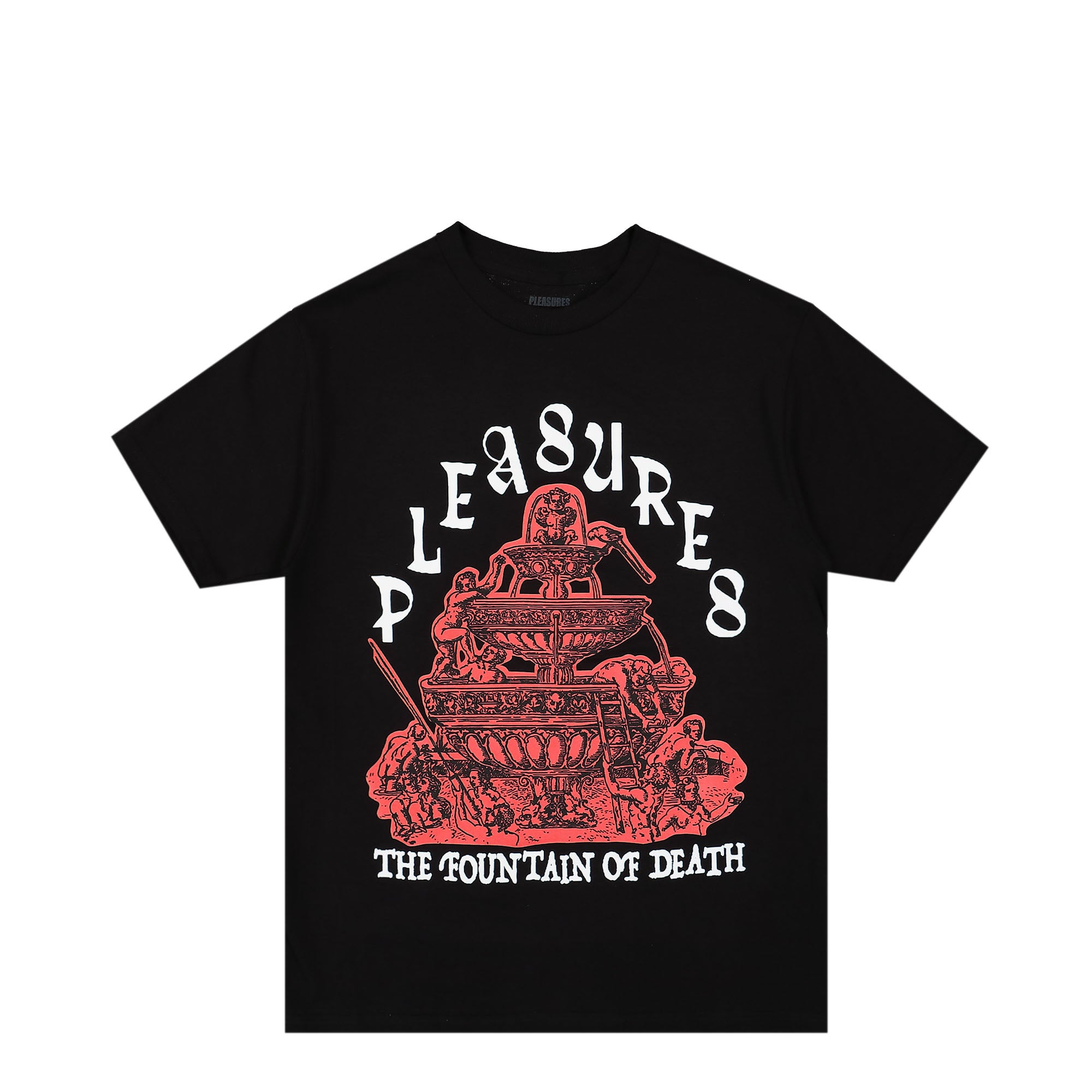 Pleasures® Fountain T-Shirt black - 0oTvFDsw