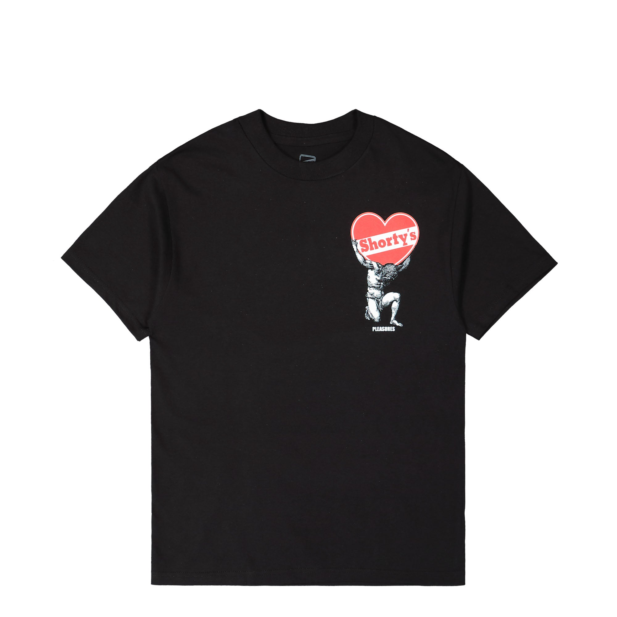 Pleasures® Atlas T-Shirt black - xdbHwVRz