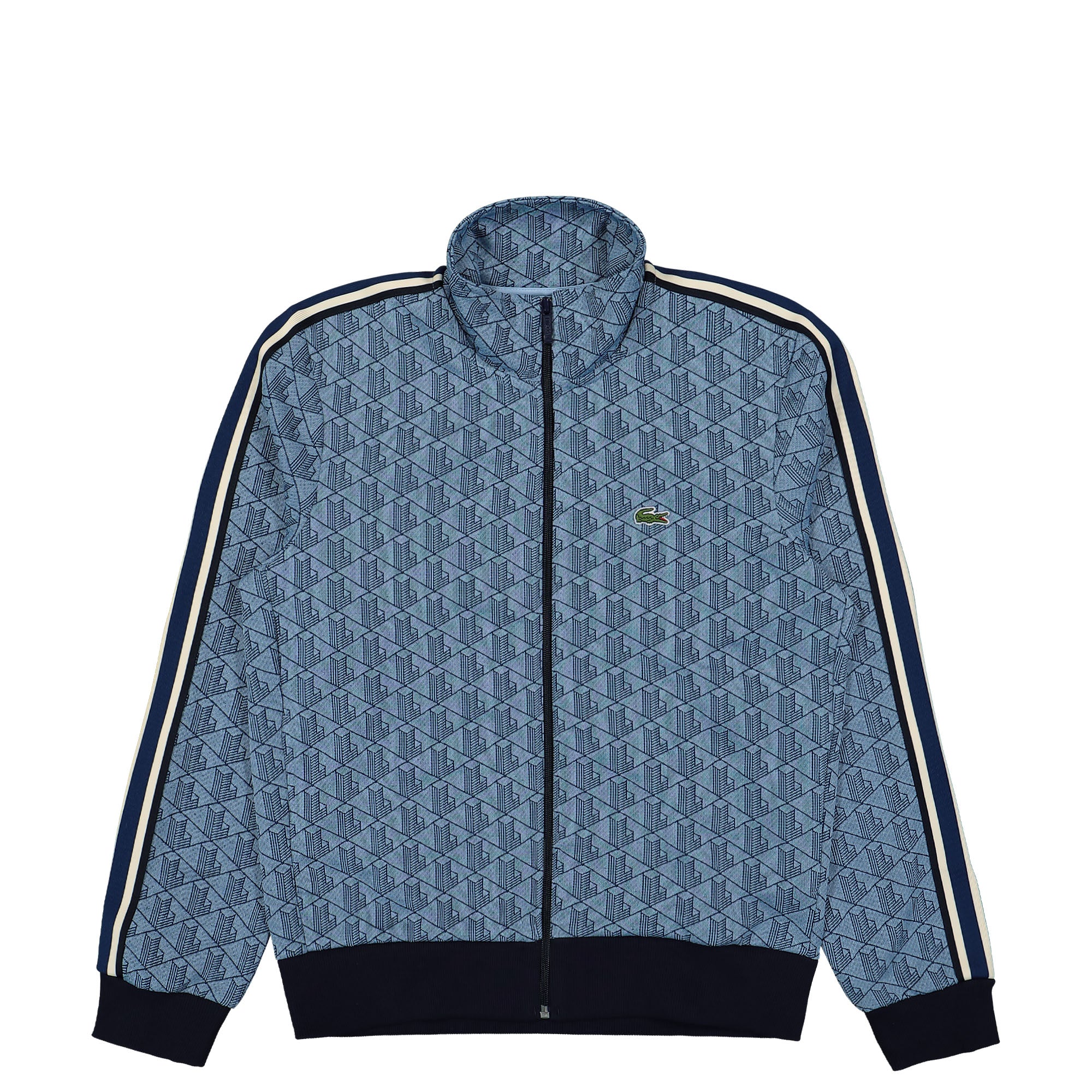 Lacoste® Paris Jacquard Monogram Track Jacket blue - QQcwebjp