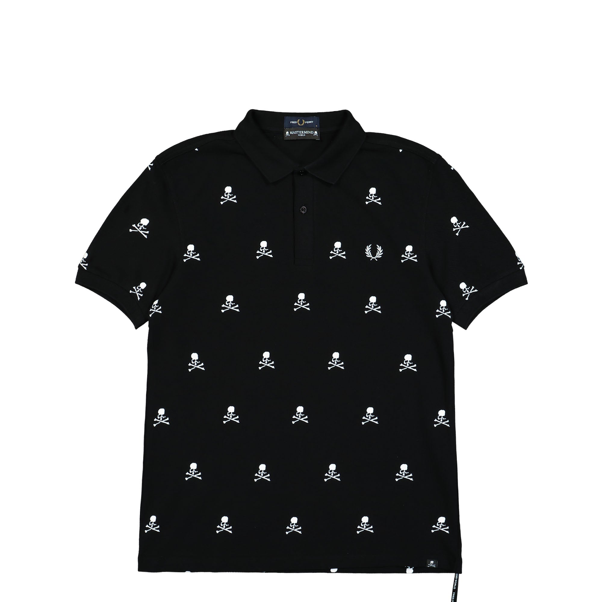 Fred Perry® Skull Polo Shirt black - QlJbq28H