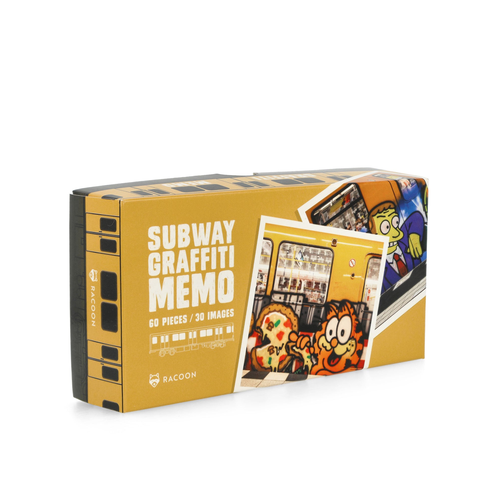 Racoon Books® Subway Graffiti Memo multicolored - BlO1SzT8