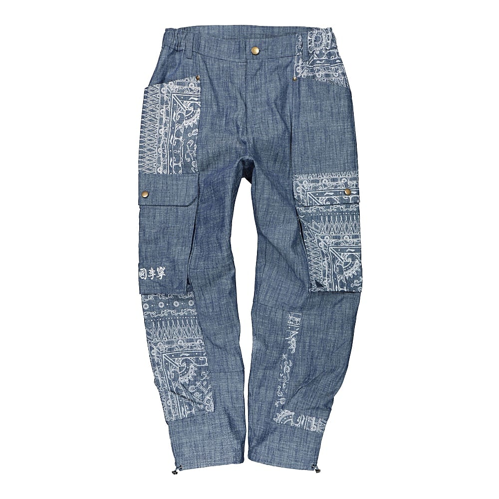 Li-Ning® Washed Denim Pants blue - xIx7EdU7