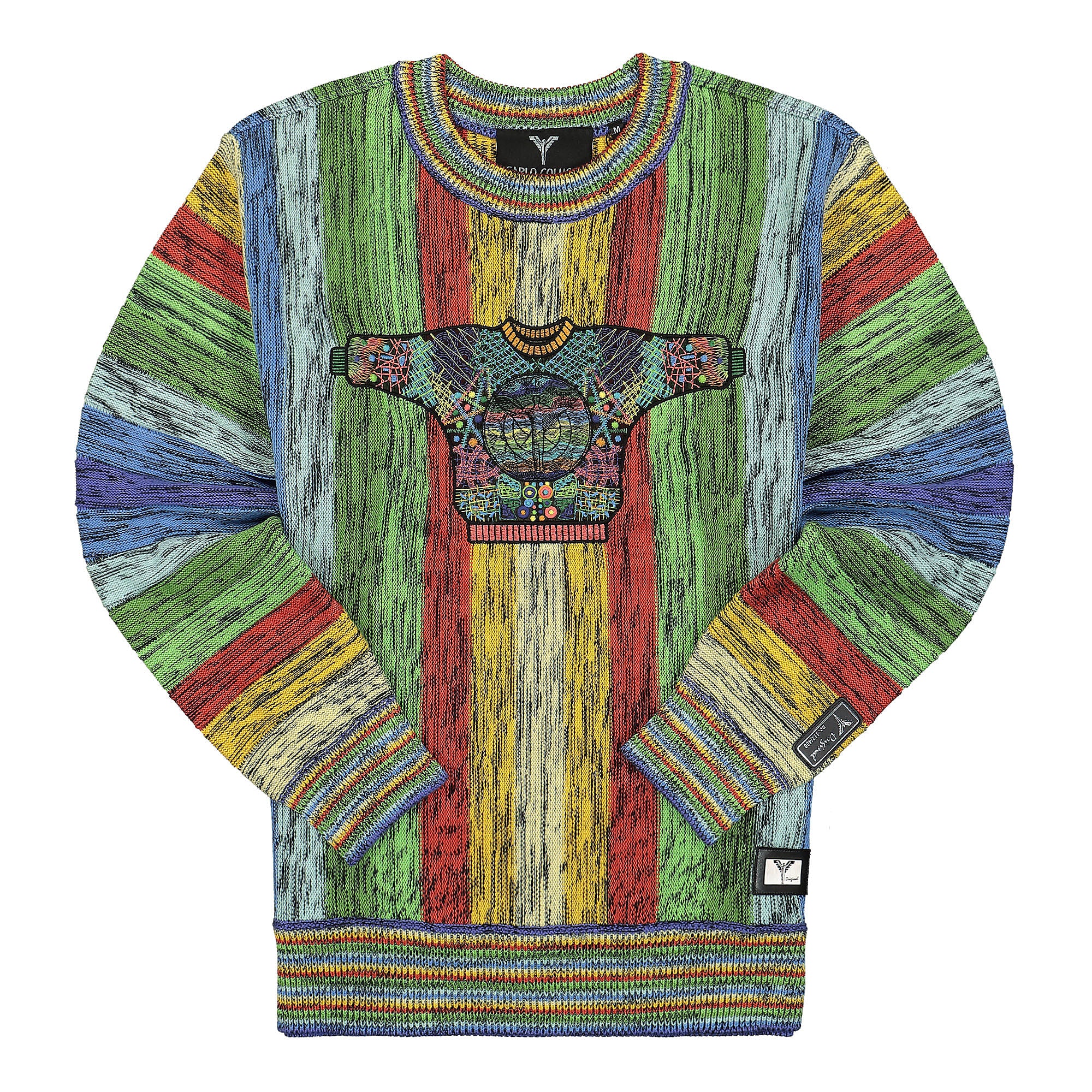 Carlo Colucci® Original Pullover multicolored - 54Xqrjl5