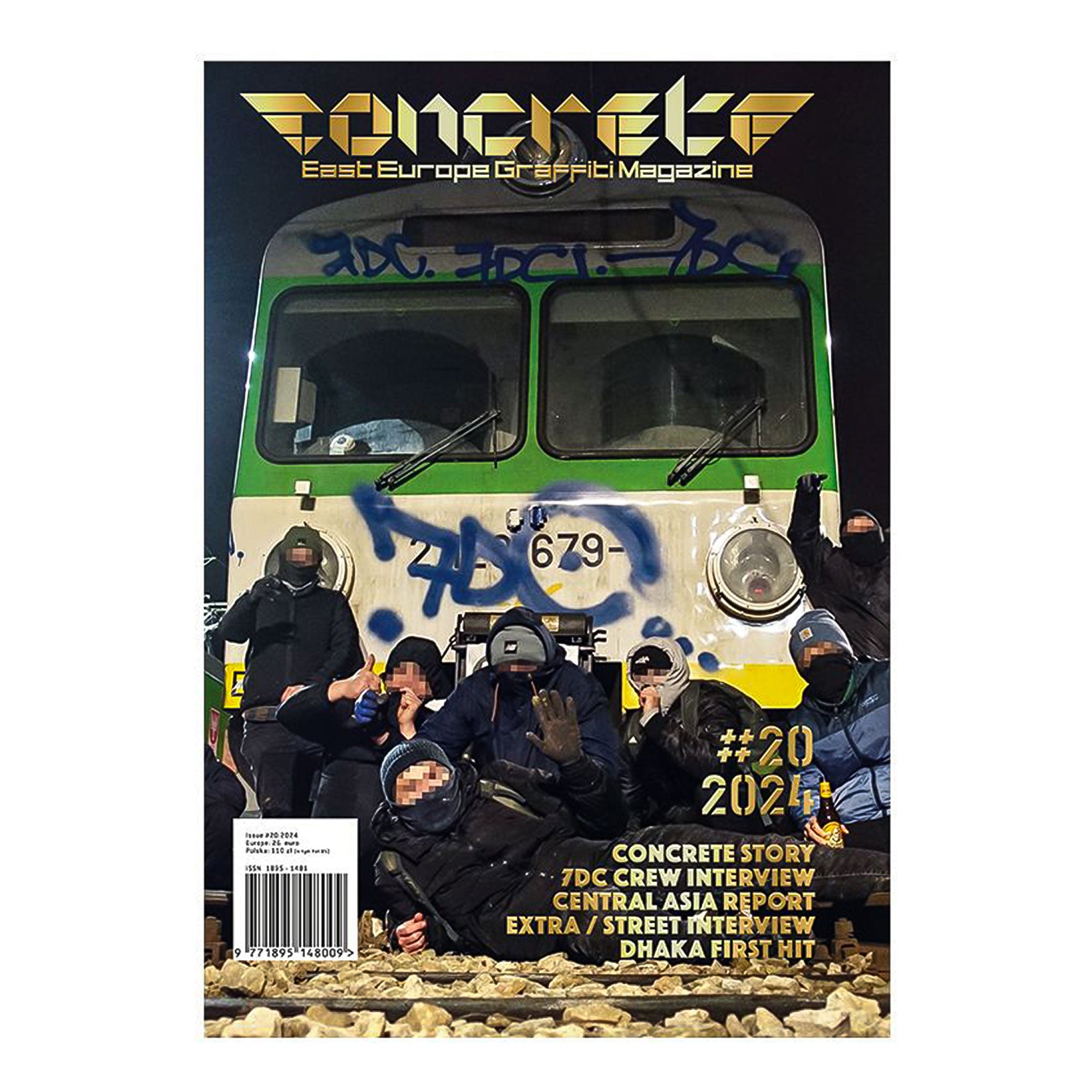 Concrete® East Europe Graffiti Magazine #20 multicolored - zLebmKJ6