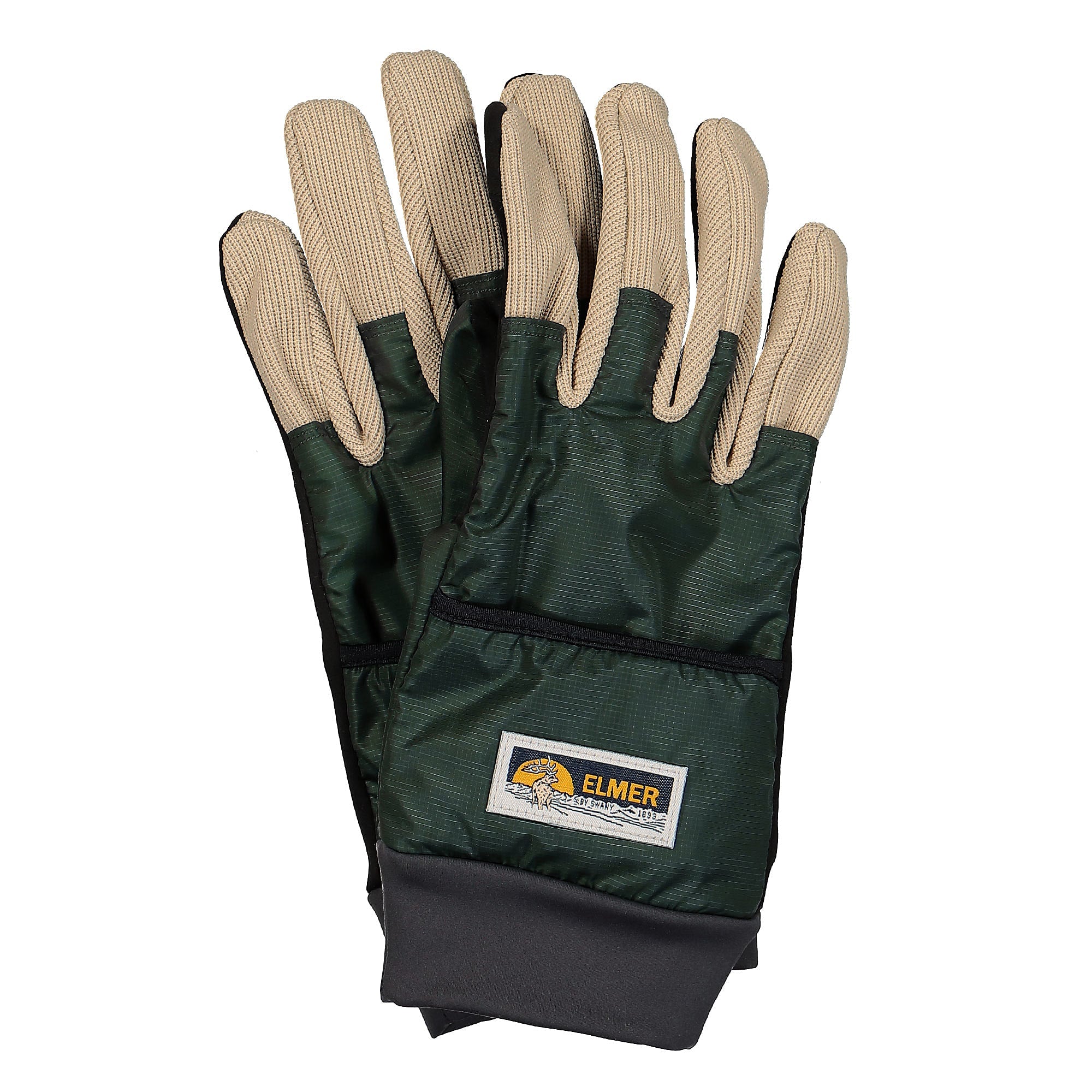 Elmer by Swany® Naka Gloves green / beige - C6r1DlLQ