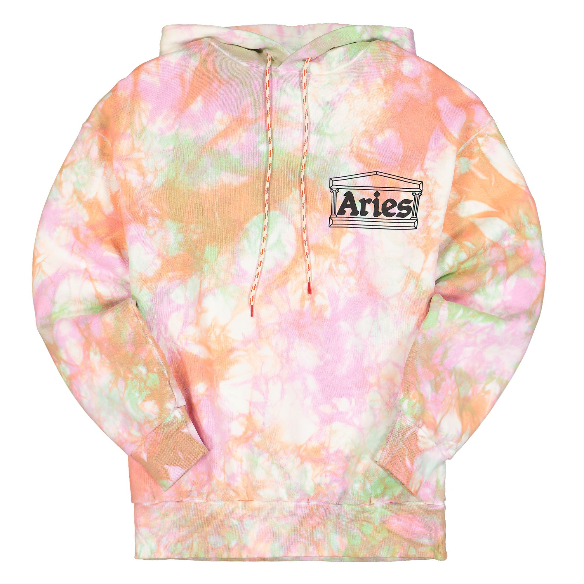 Aries® Tie Dye Temple Hoodie multicolored - iL72AR61