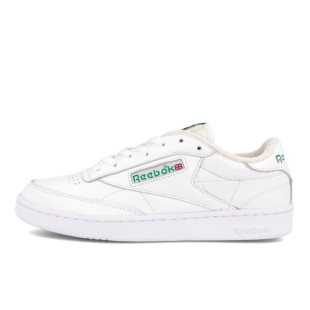 Reebok® club c 85 white / green - oDqy8RO5