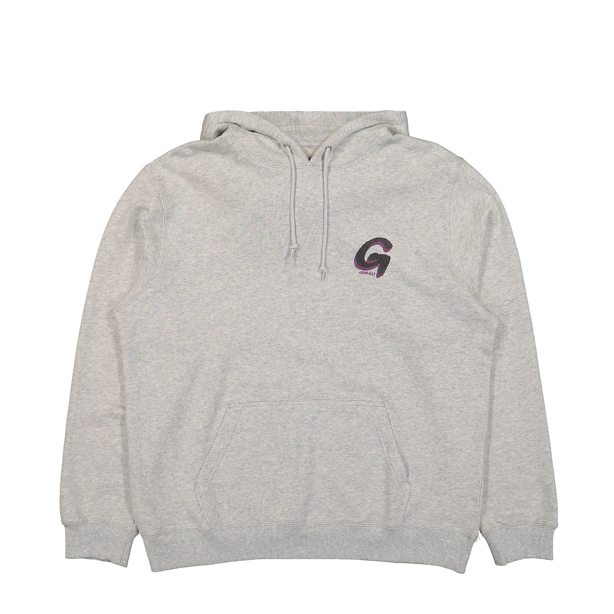 Gramicci® Big G-Logo Hooded Sweatshirt gray - ydpkRFlz