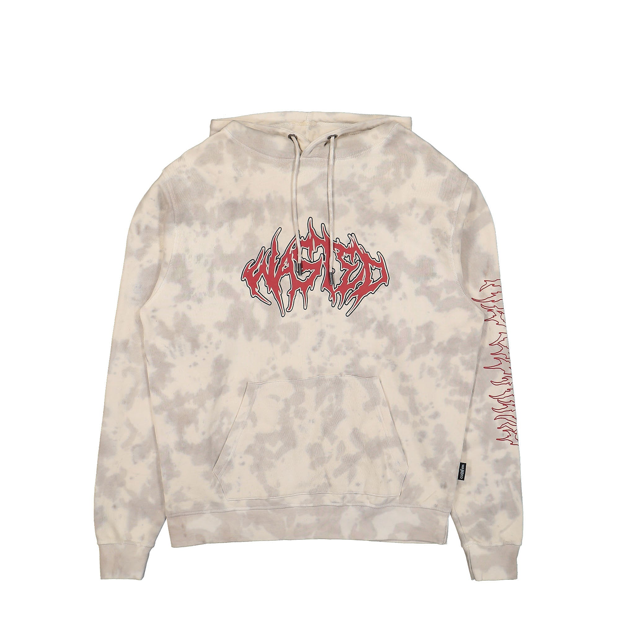 Wasted Paris® Bleach Field Hoodie beige / gray - eMD18HUO