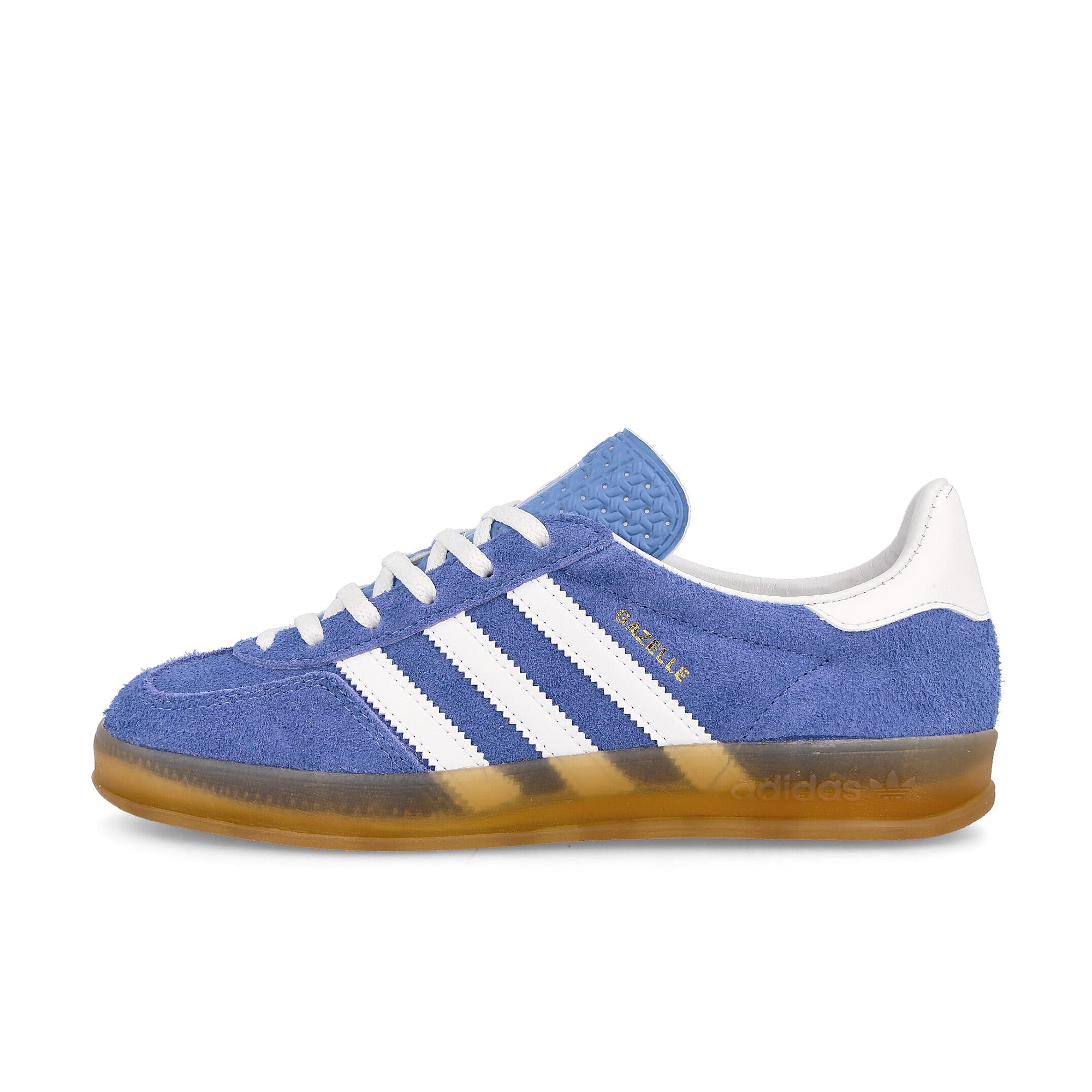 adidas® Gazelle Indoor W white / blue - hATrFjbM