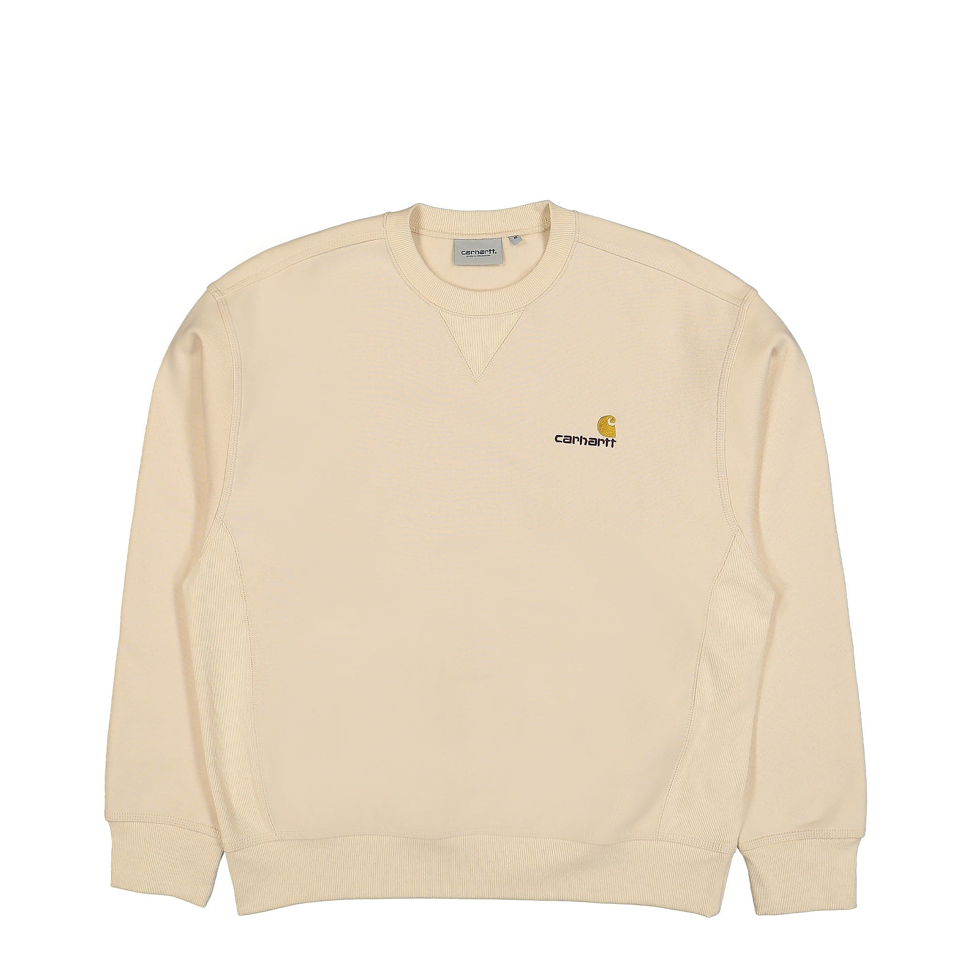 Carhartt WIP® American Script Sweat beige - 6aXUJojn