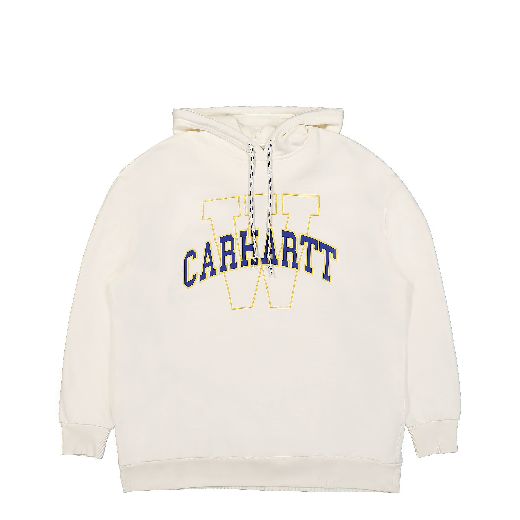 Carhartt WIP® W Hooded Grand Locker Sweat white - sNIChaO5