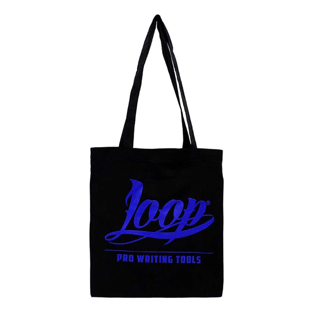 Loop® Logo Tote Bag black / blue - 081upuoK