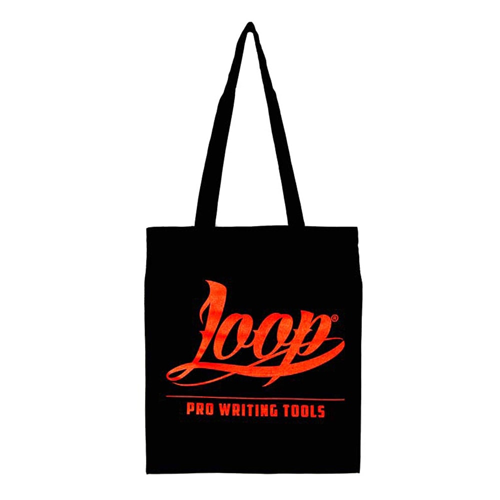 Loop® Logo Tote Bag black / red - XKnfQZdH