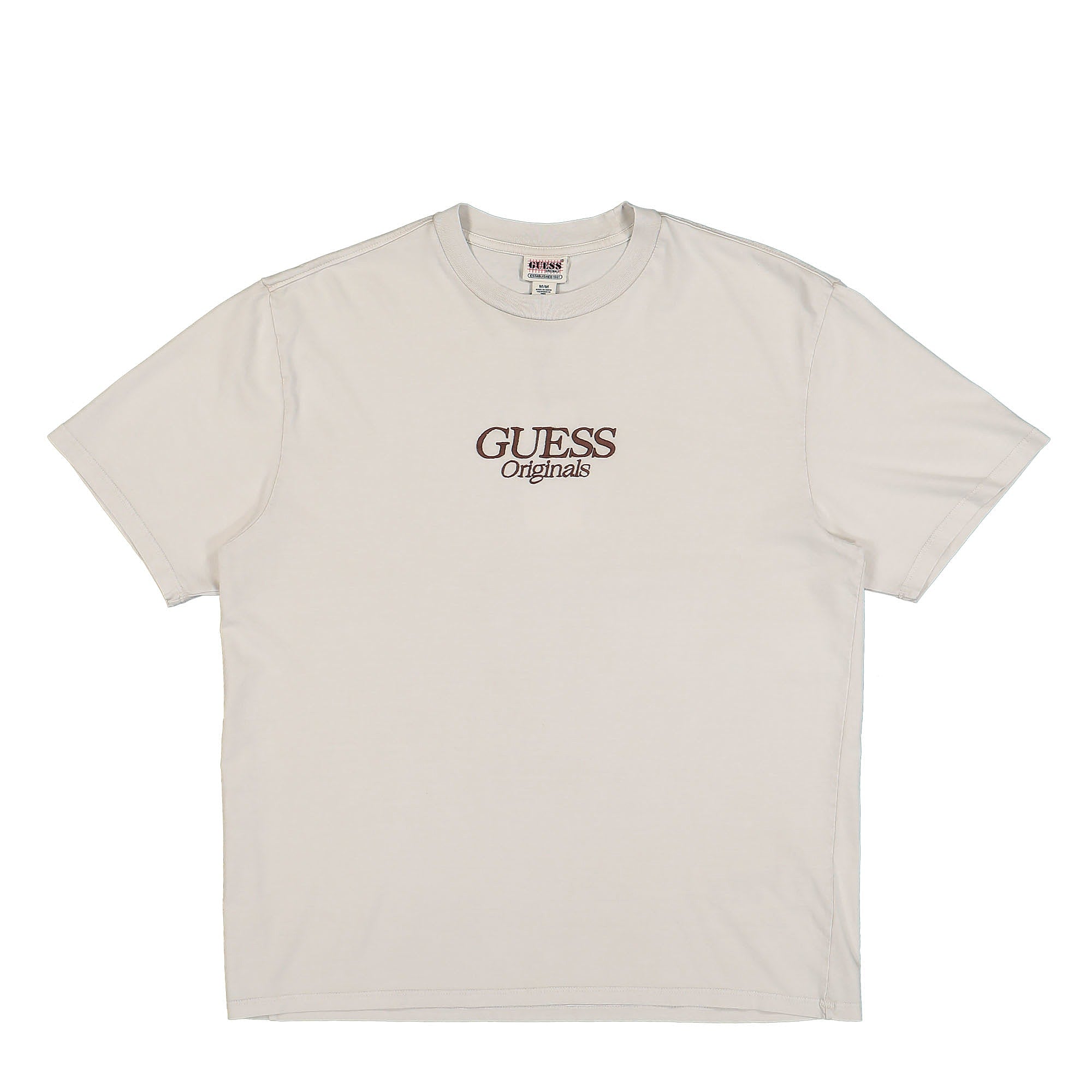 GUESS Originals® Go Brent Logo Script Tee white - CqB76oVY