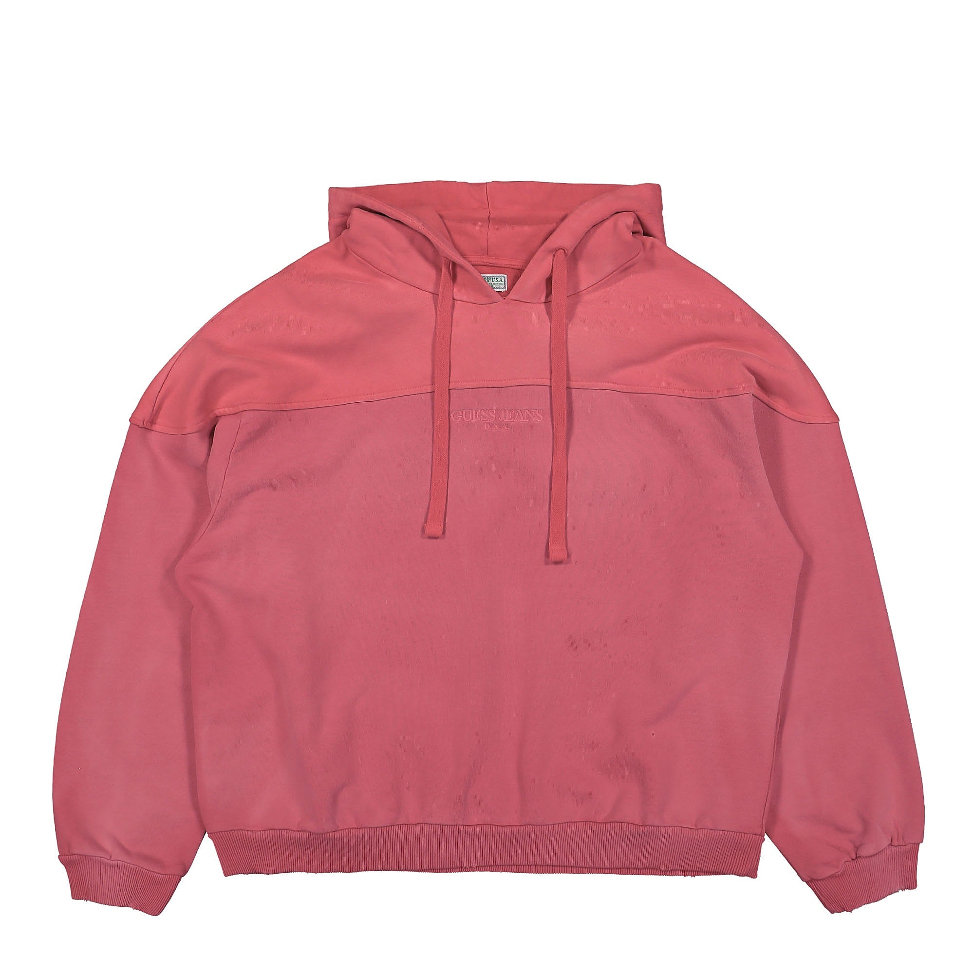 GUESS U.S.A.® Two Tone Hoodie red - tCISGJ9j