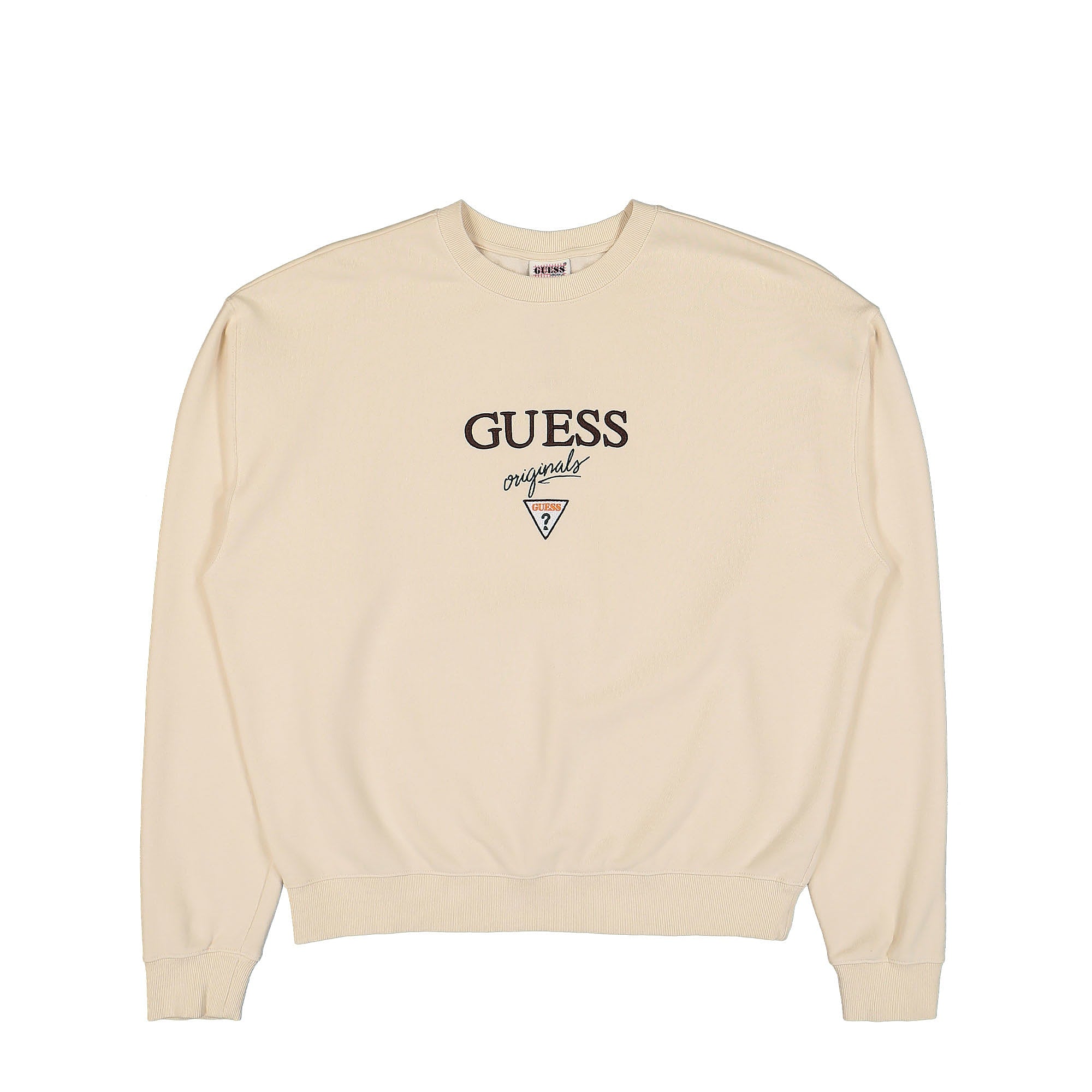 GUESS Originals® Go Baker Logo Crewneck white - fffeSnQd