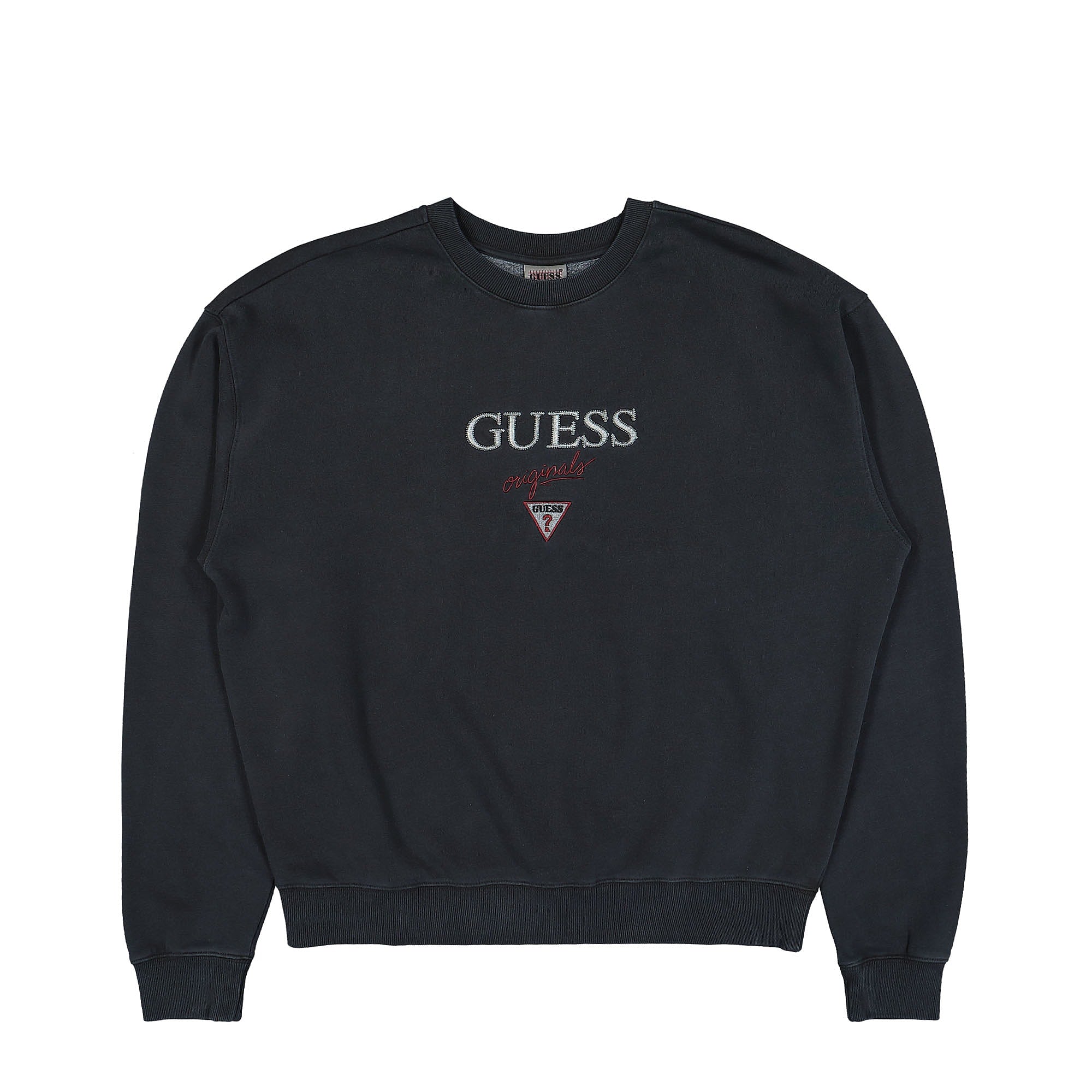 GUESS Originals® Go Baker Logo Crewneck black - mxtwHOxc