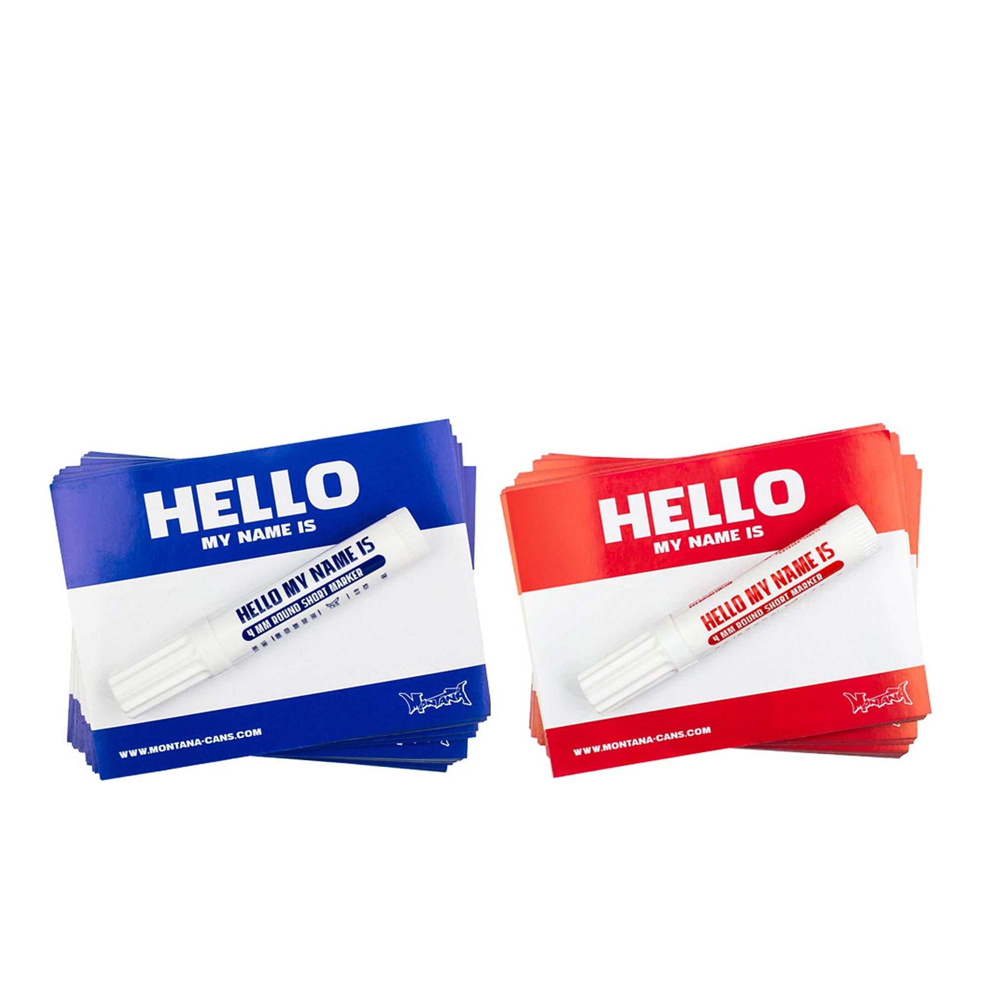 Montana® hello my name is... sticker pack multicolored - X5A0dFck