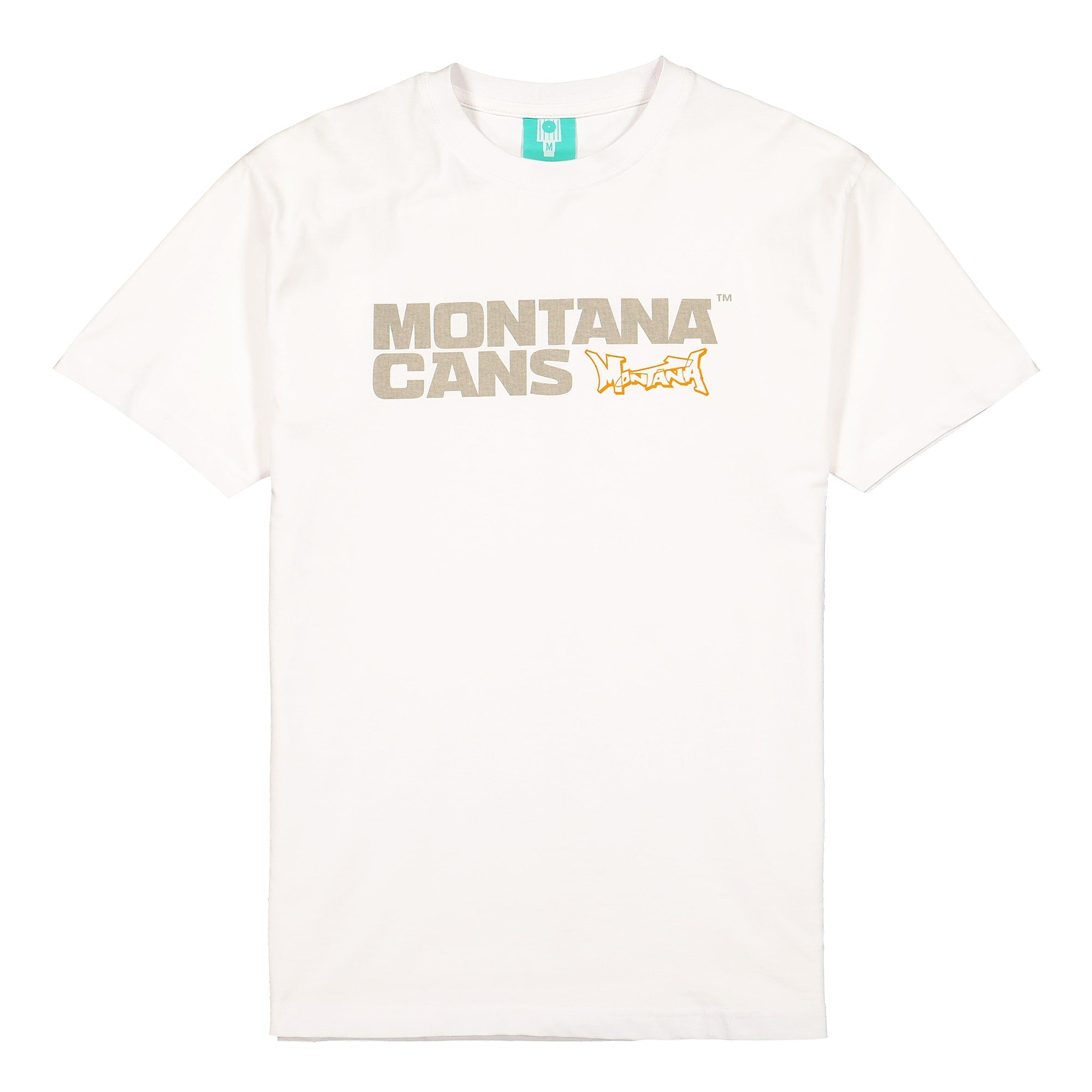 Montana® T-Shirt Typo + Logo white - tuJpSYqk