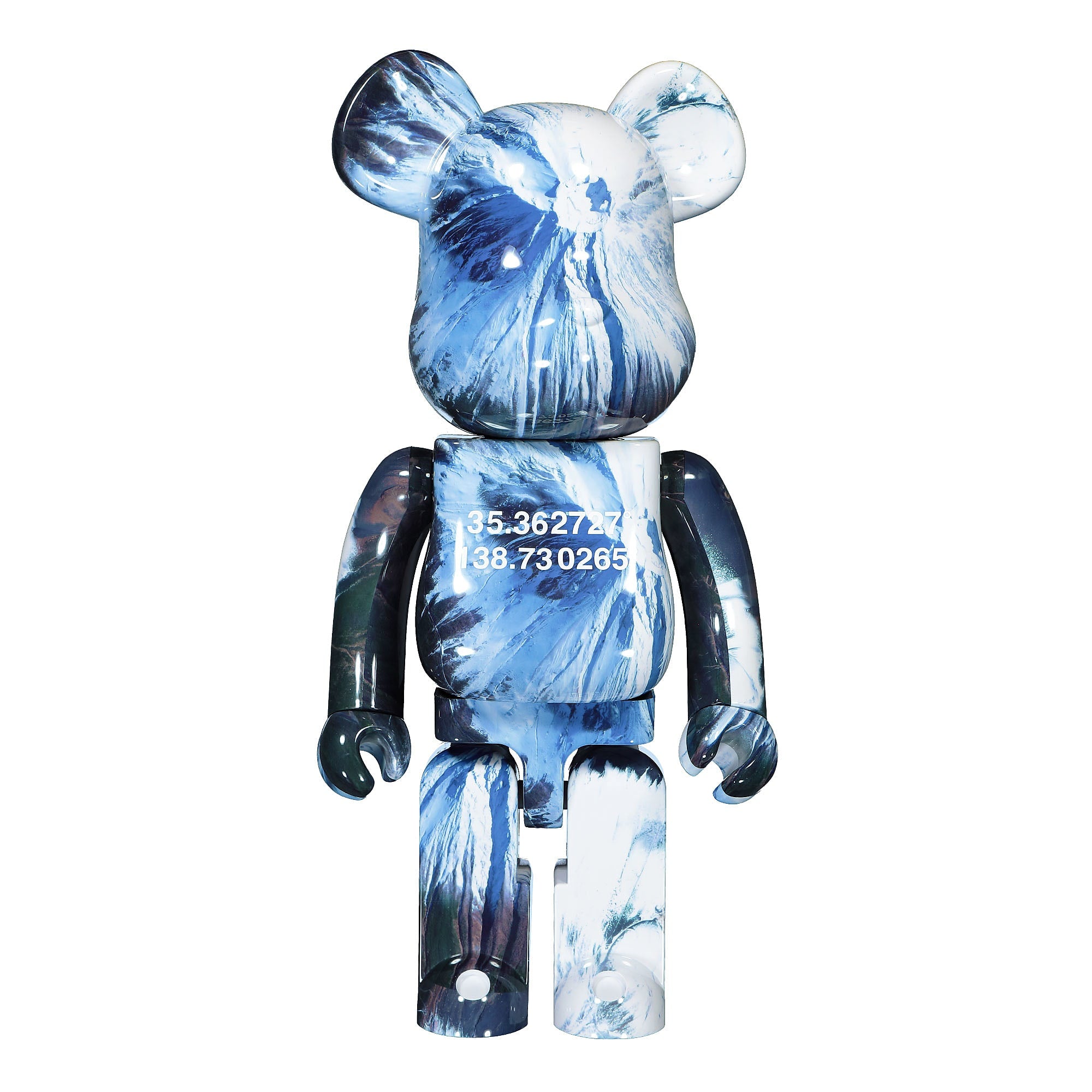 Medicom® Benjamin Grant x Medicom Be@rbrick OVERVIEW Mt.Fuji Japan 1000% multicolored - uLWhEosE