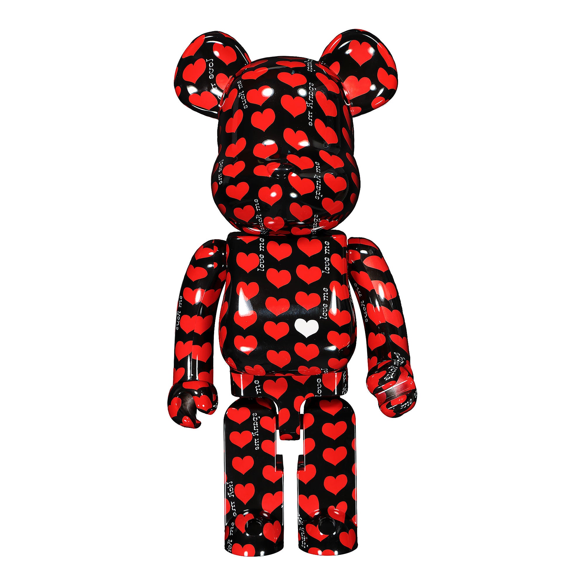 Medicom® Be@rbrick Black Heart 1000% black - i4DGjZHZ