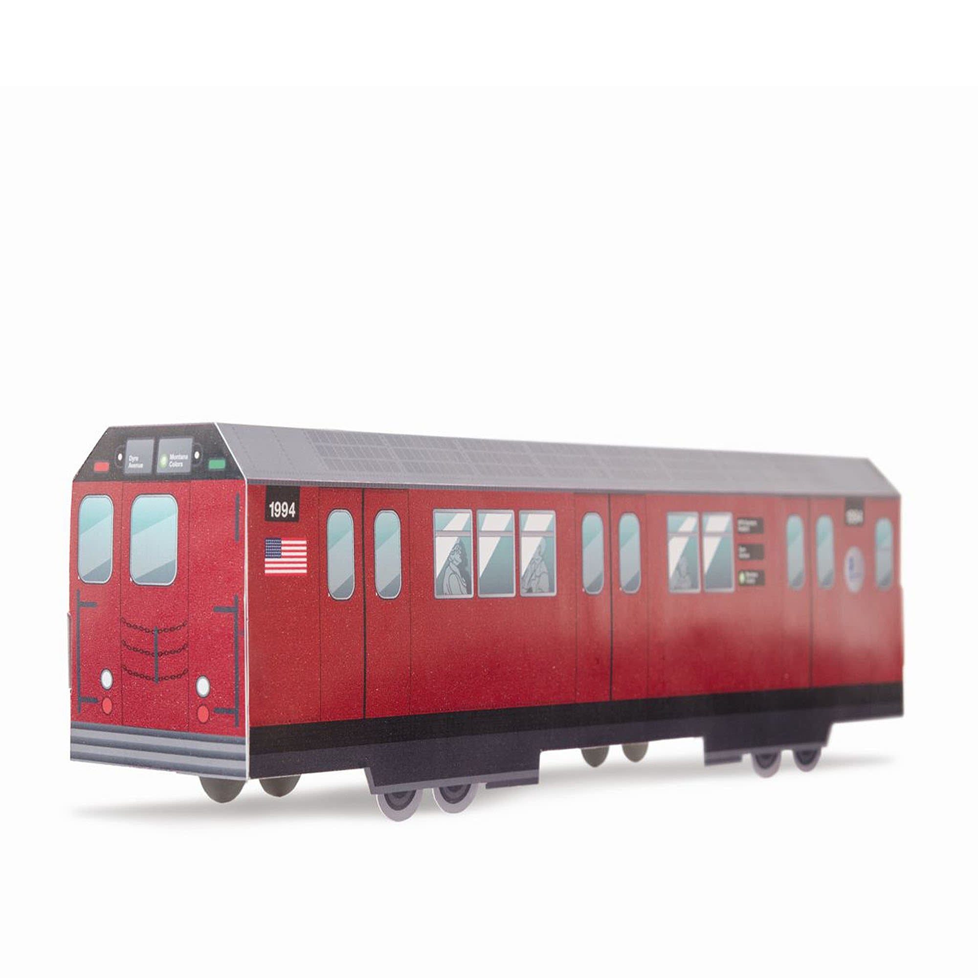 MTN® Systems Miniatur Trains - New York Redbird multicolored - pCpU4bde