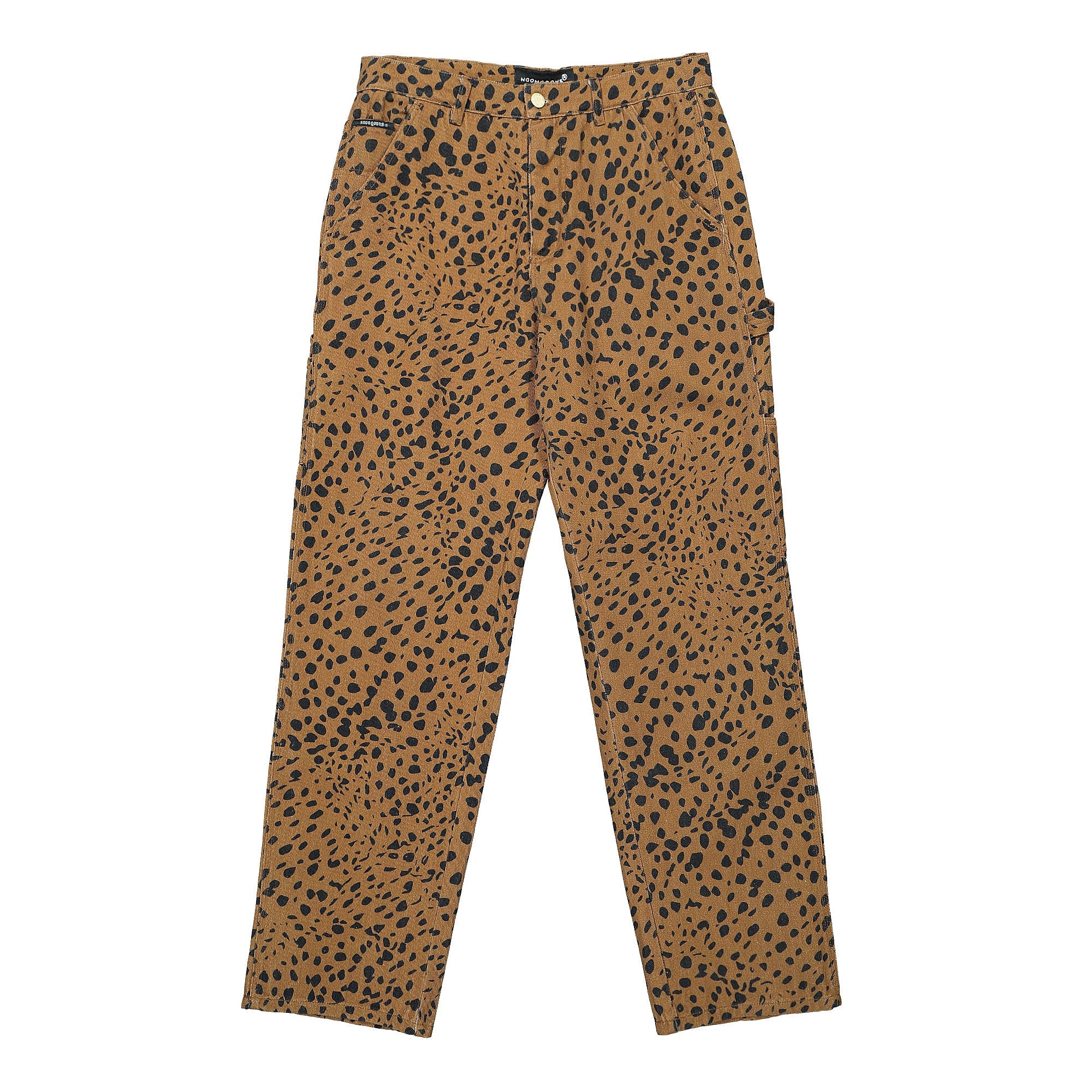 Noon Goons® Go Leopard Denim Pant brown - IBGcnrtv