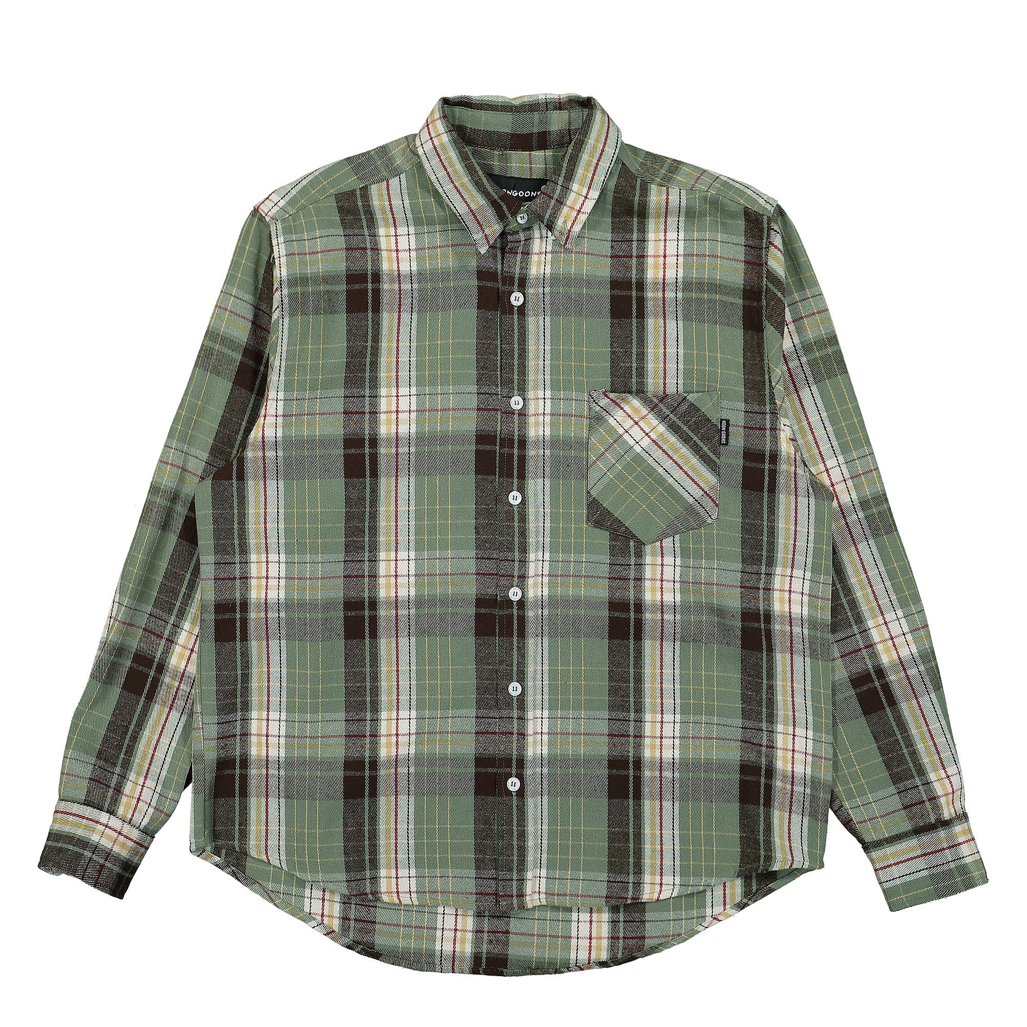 Noon Goons® Over It Flannel green / multicolored - irBJCNig