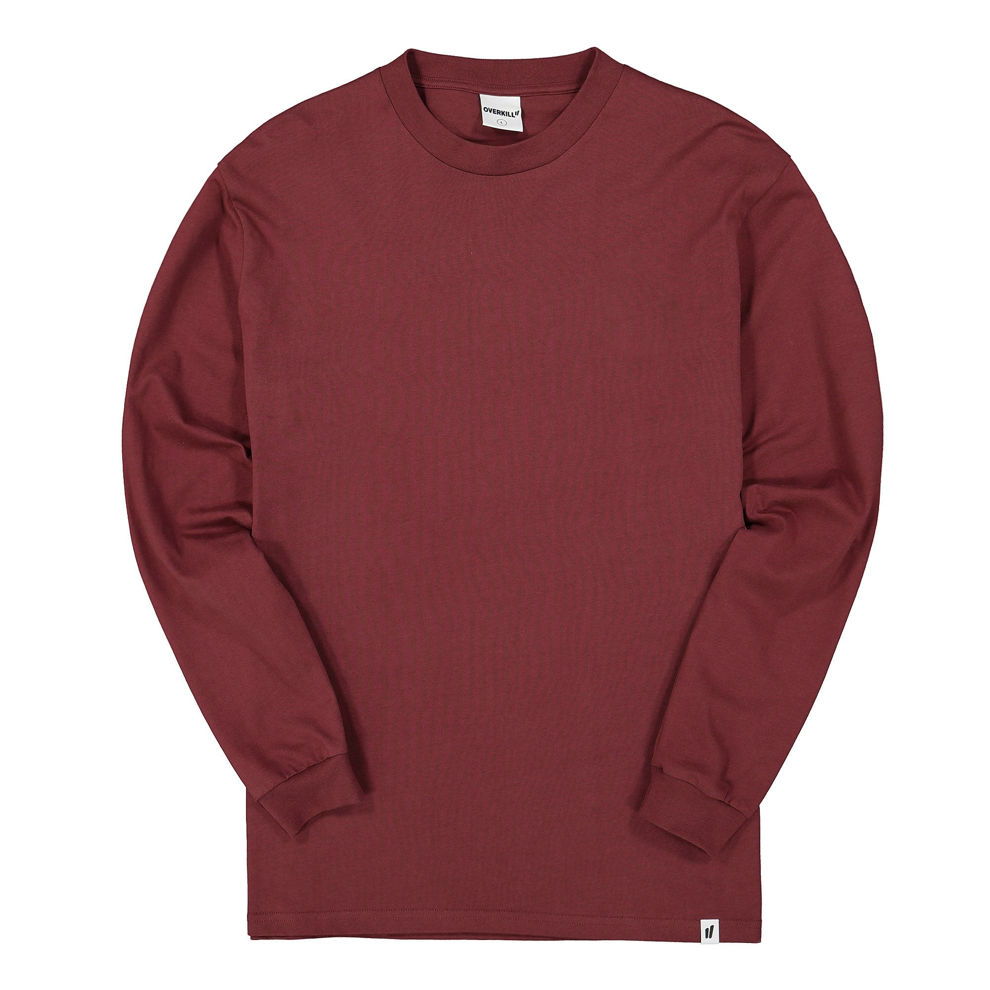 Overkill® Blank Longsleeve red - 2hXuMTAP