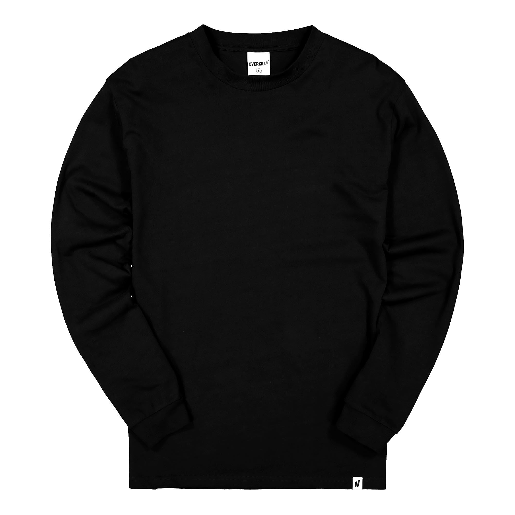 Overkill® Blank Longsleeve black - BvW6odEw