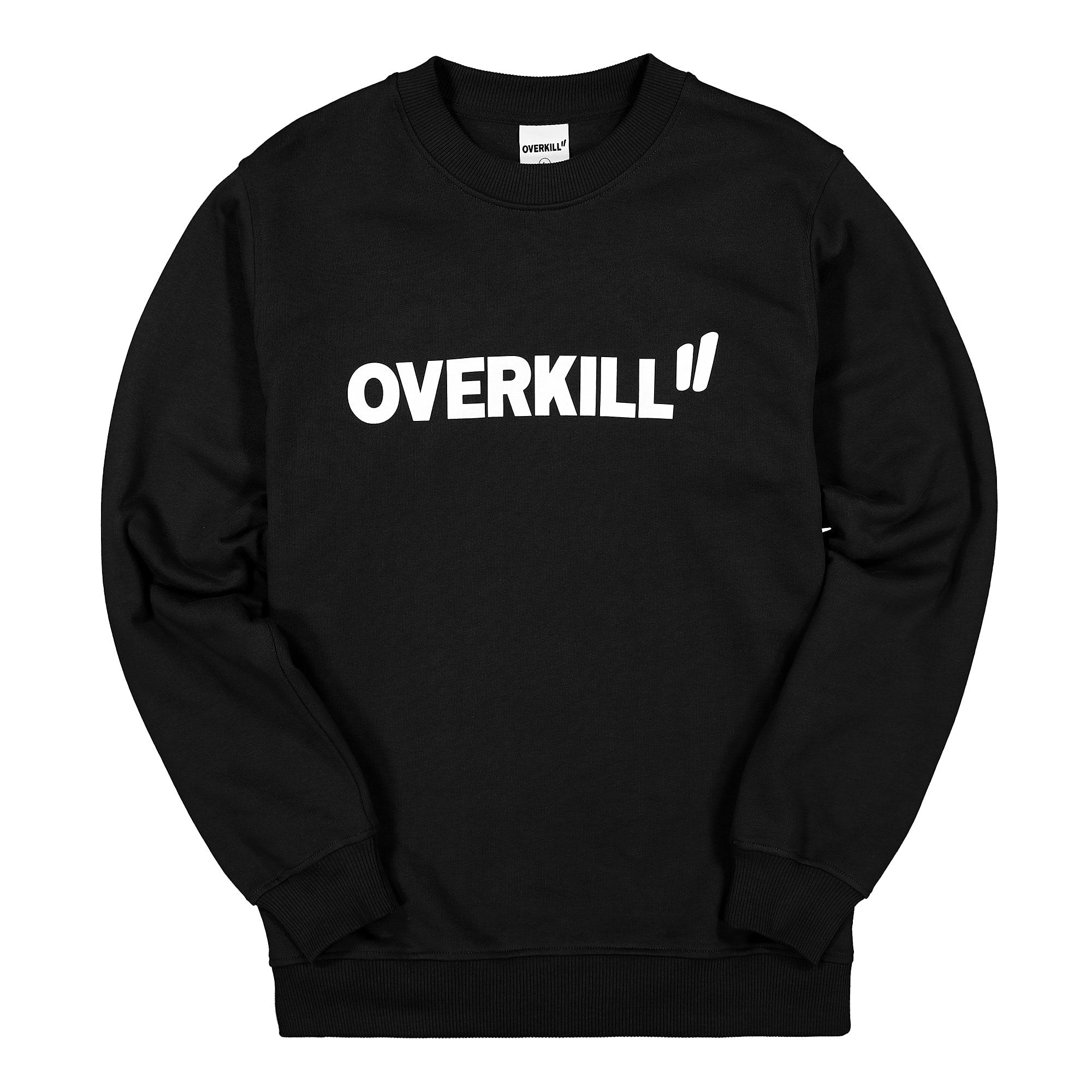 Overkill® Logo Crewneck black - 0oQXKtwP