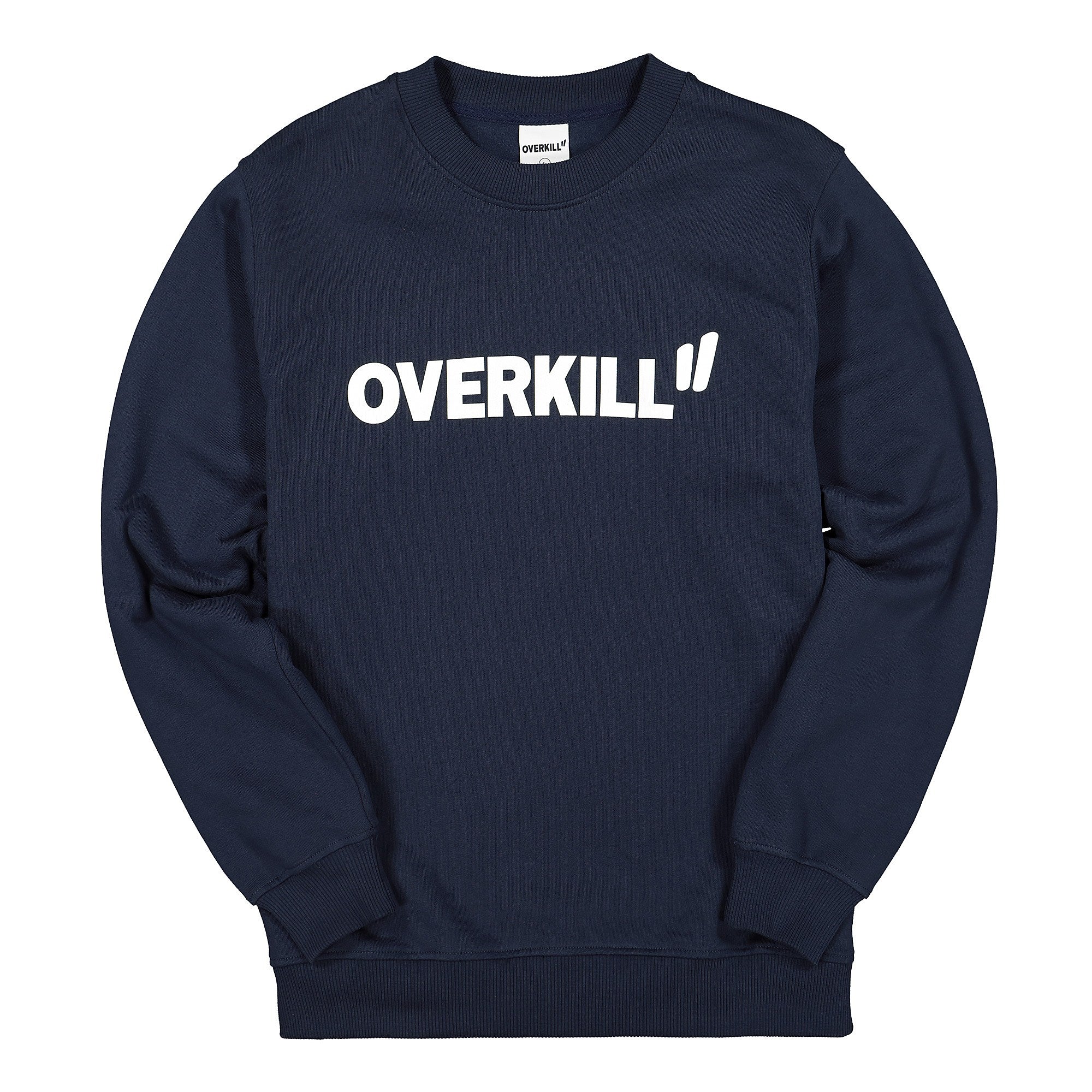 Overkill® Logo Crewneck blue - 17DZz62x