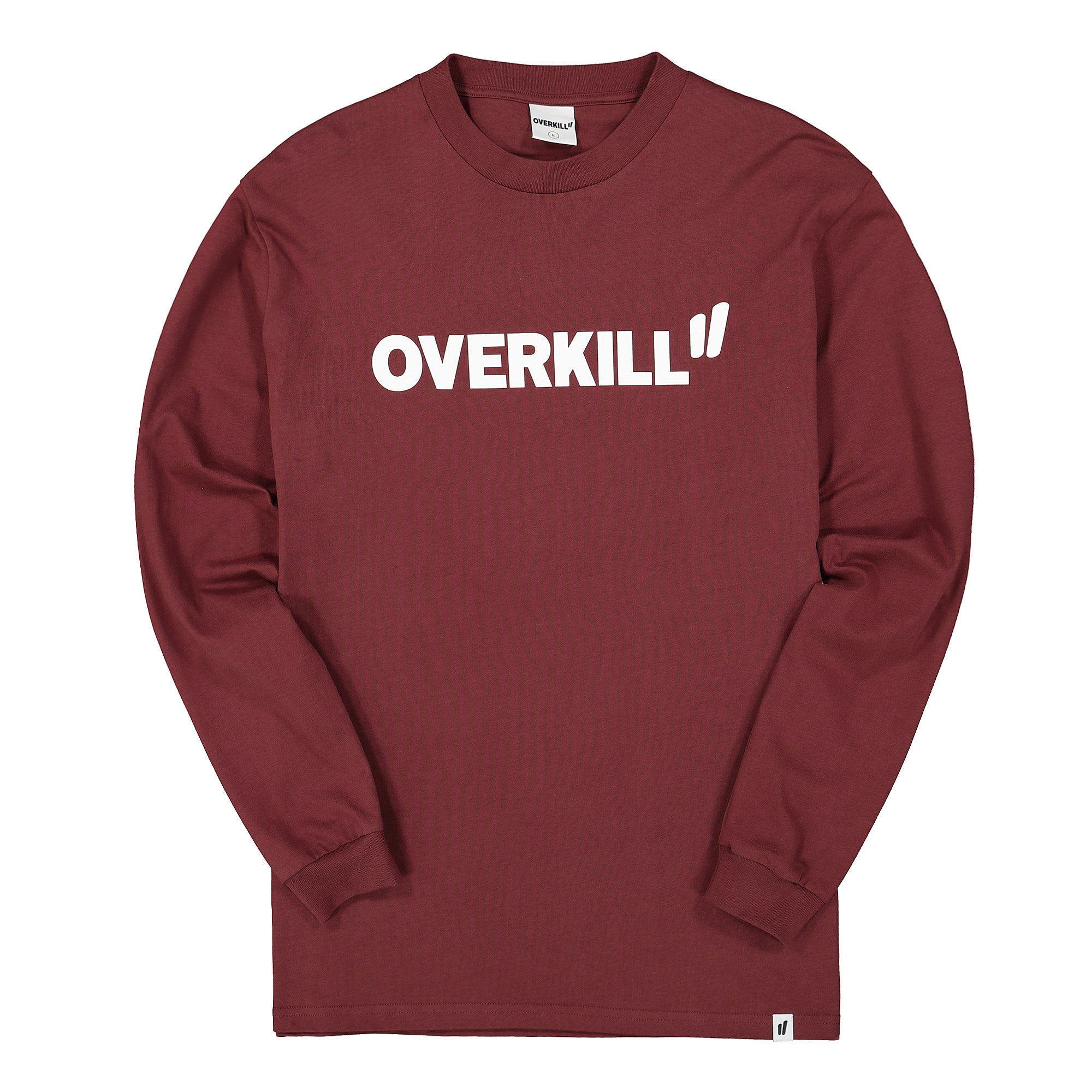 Overkill® Logo Longsleeve red - qnjBbhfE