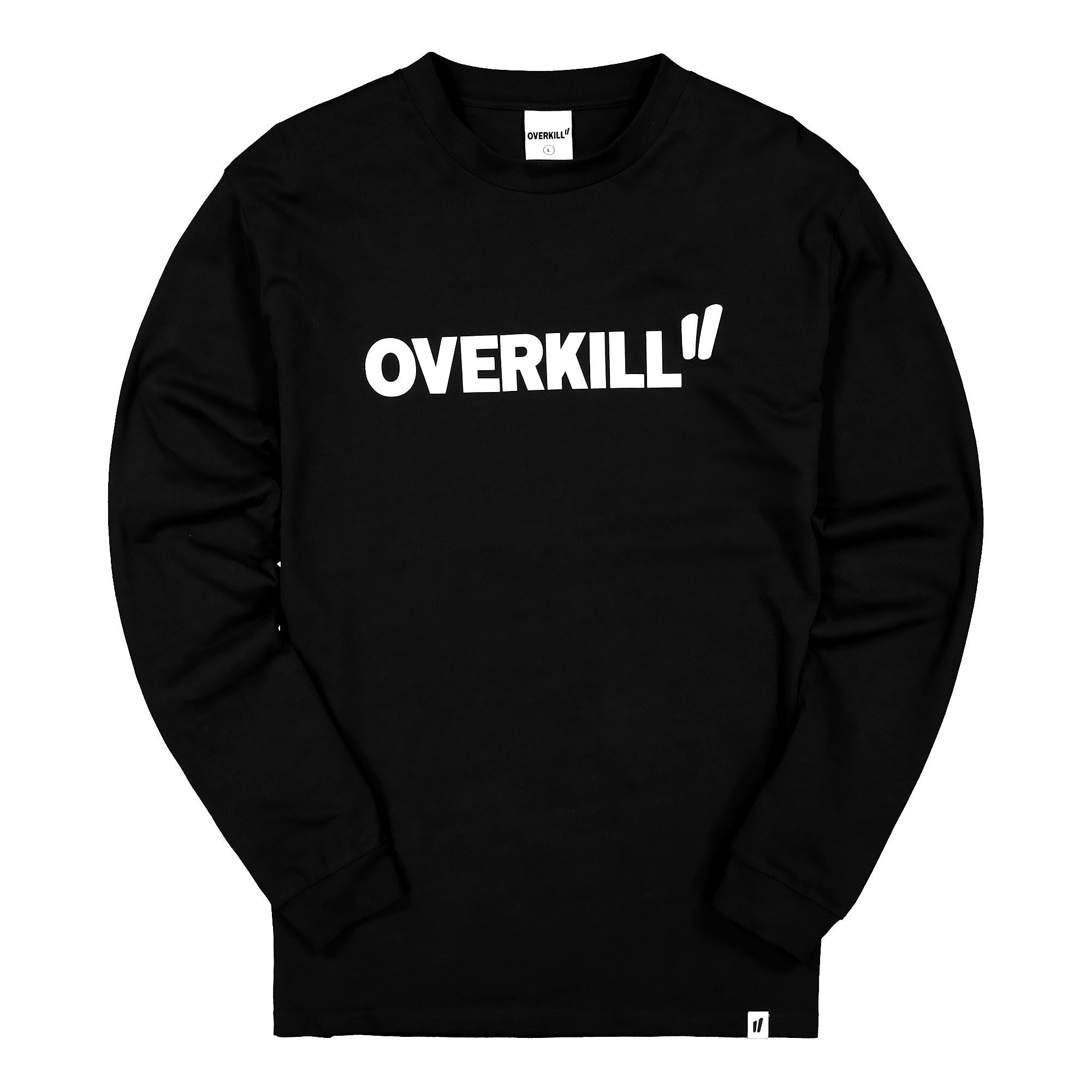 Overkill® Logo Longsleeve black - IcTEMbWn