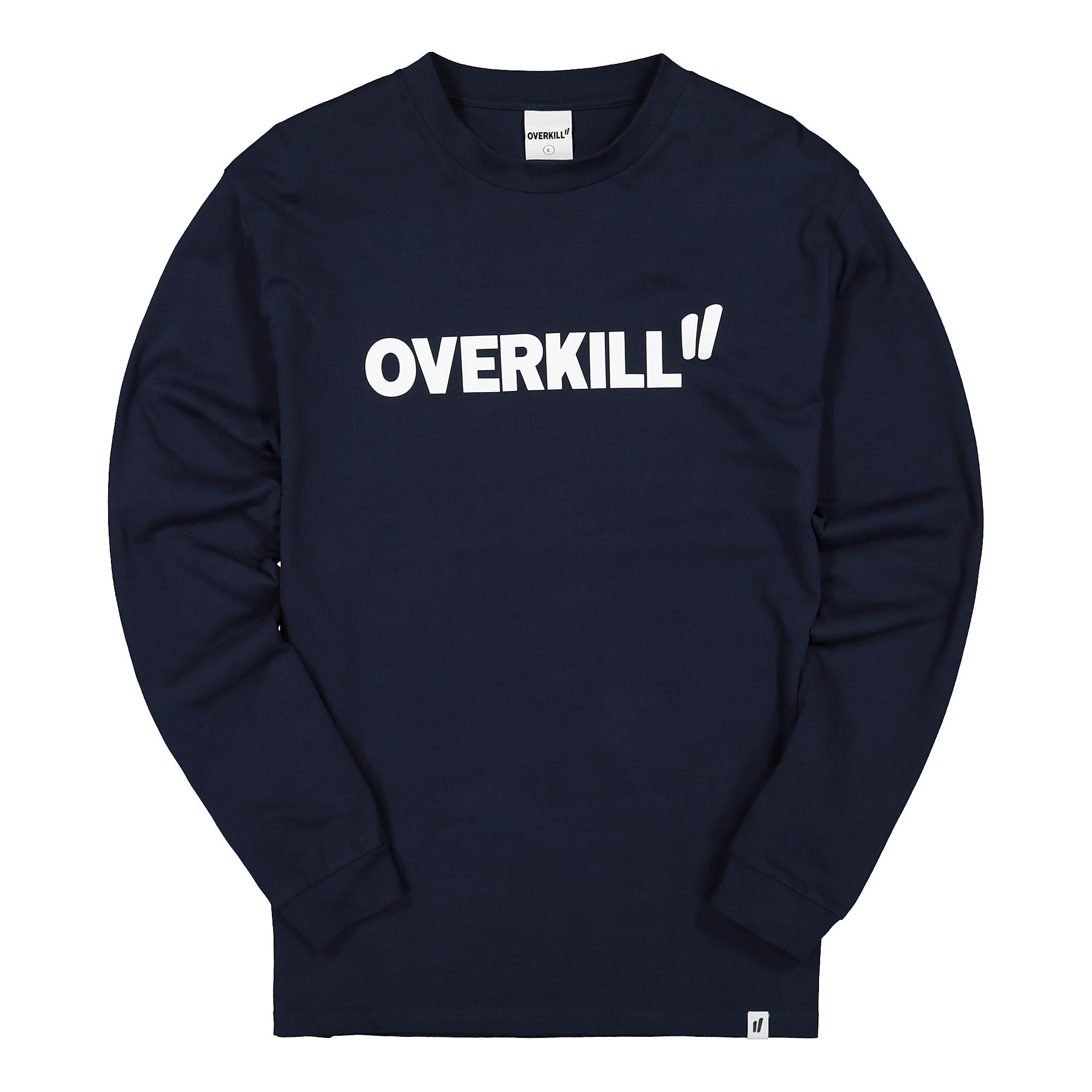 Overkill® Logo Longsleeve blue - tFfJNWfY