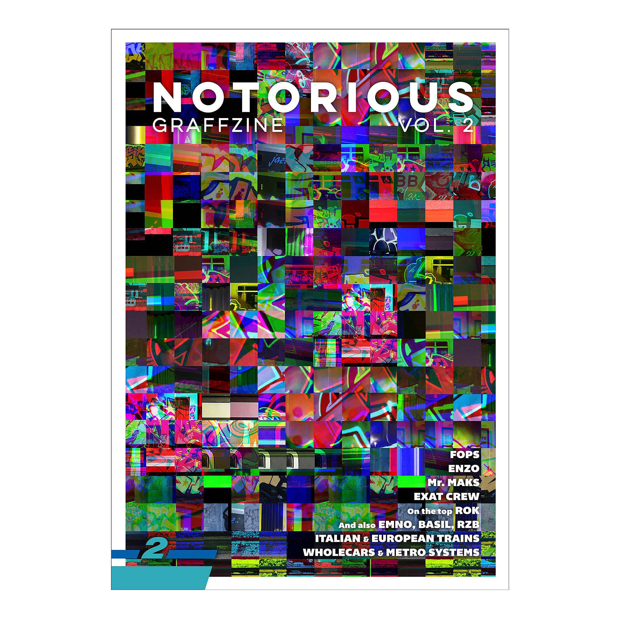 Notorious® Graffzine #2 multicolored - gw32ypoK