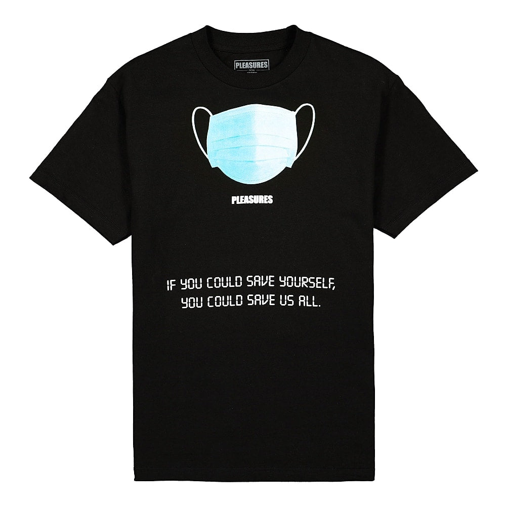 Pleasures® Save Yourself T-Shirt black - 1KrBHjTB