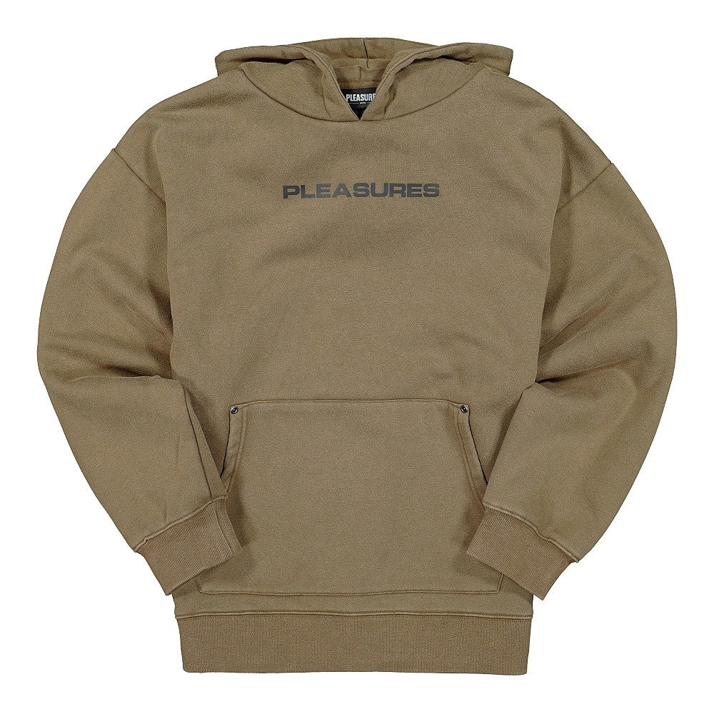 Pleasures® Burnout Dyed Hoody olive - PLo1yIHx