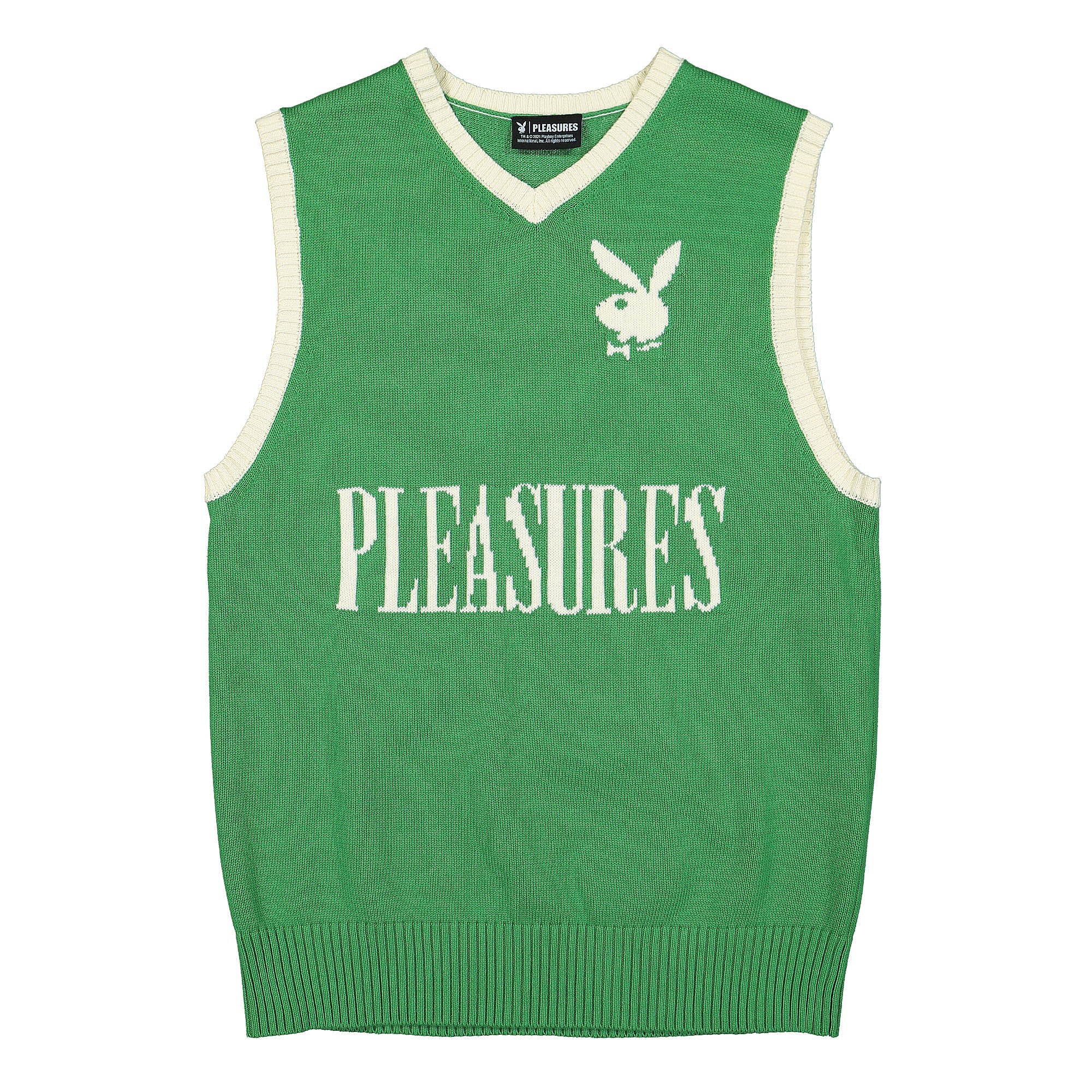 Pleasures® Sweater Vest green - kJqInk5E