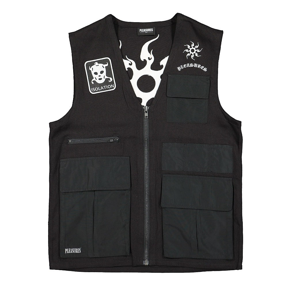 Pleasures® Strike Vest black - VnL8pjxp