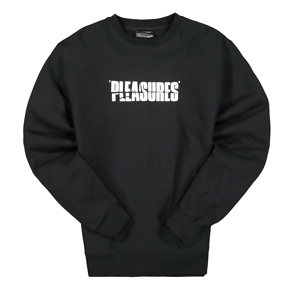 Pleasures® Stress Jazz Premium Crewneck black - I5Go4wJH