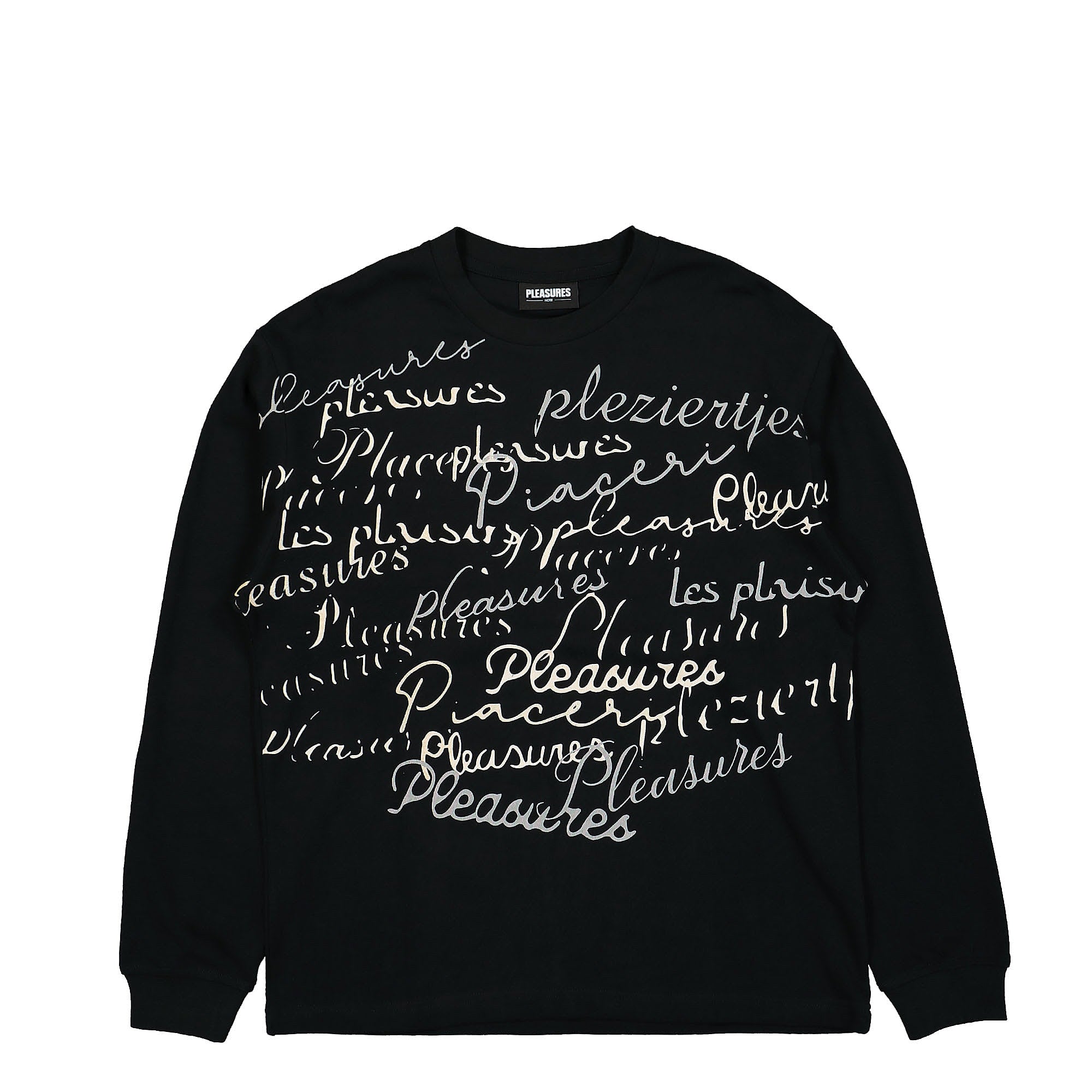 Pleasures® Shatter Long Sleeve Shirt black - ICkF0xoy