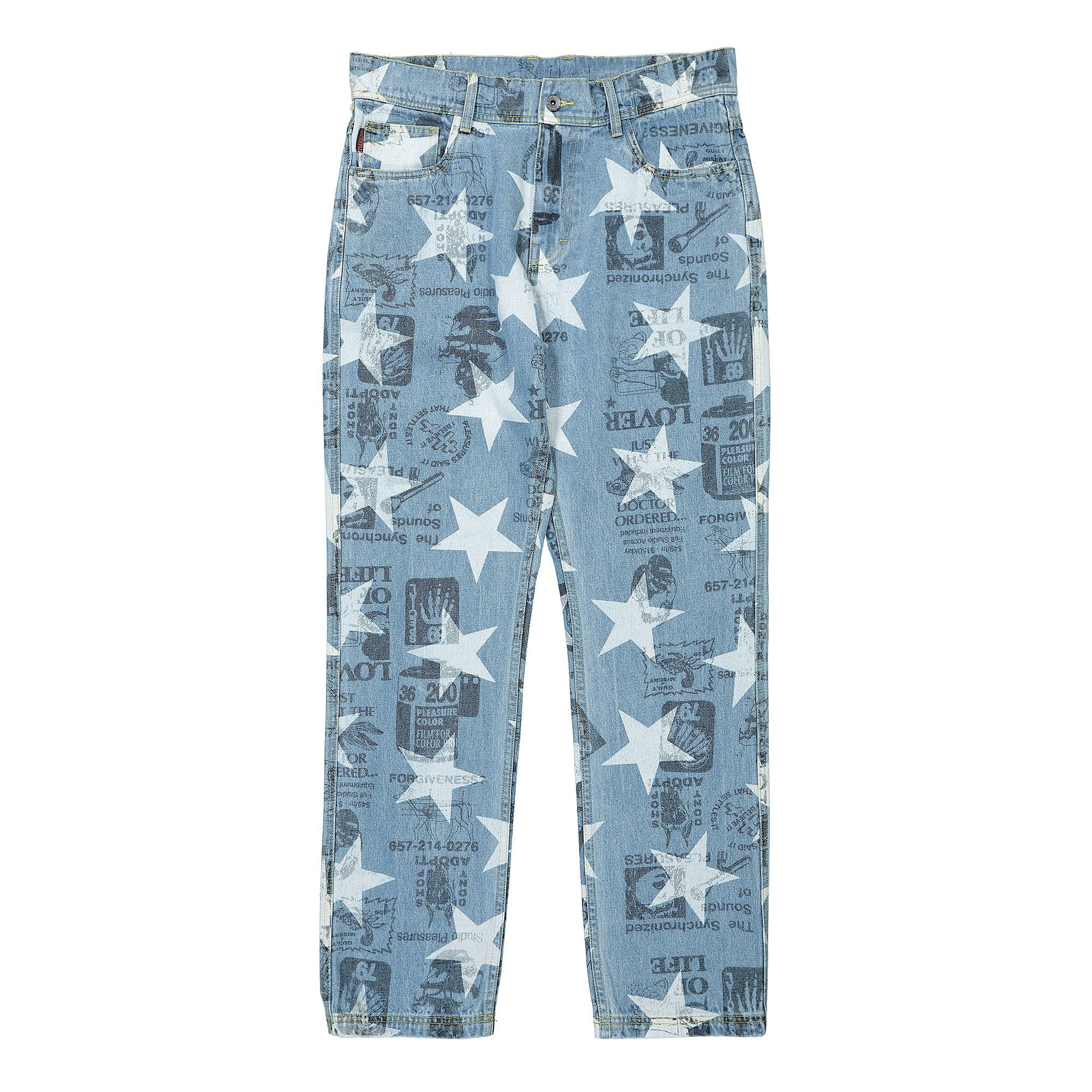 Pleasures® Poppy Denim Pant blue - orU1Haen