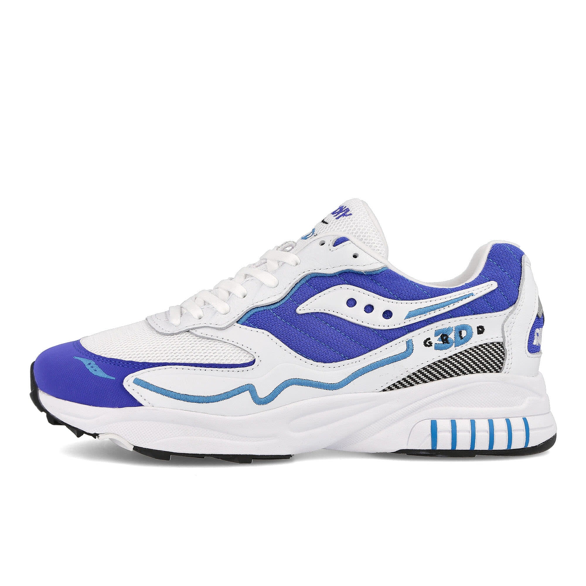 Saucony® 3d grid hurricane white / blue - ZrnNUqwC